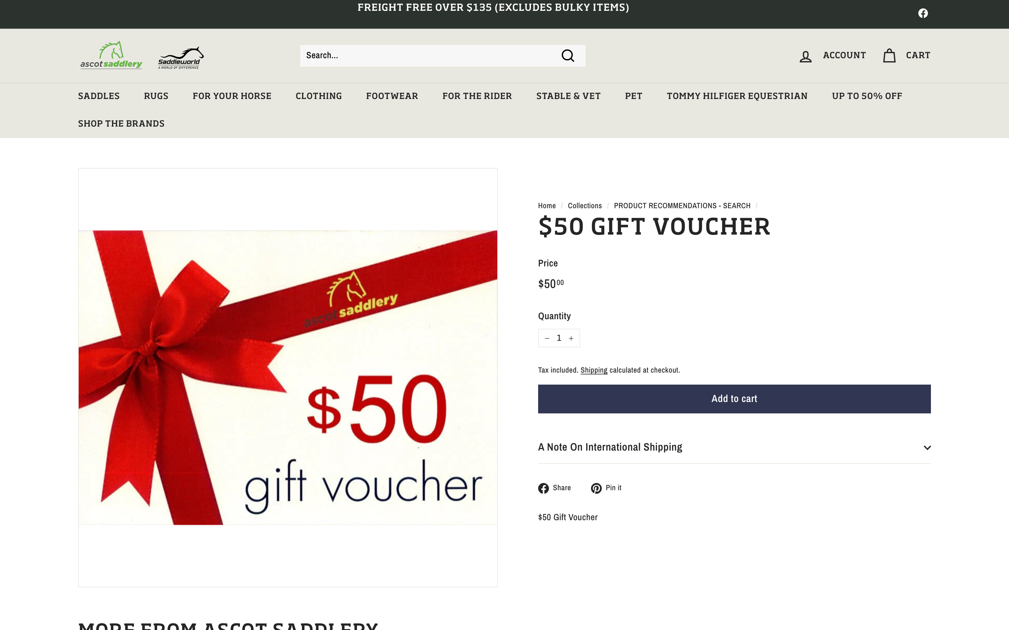 Ascot Saddlery screenshot 5