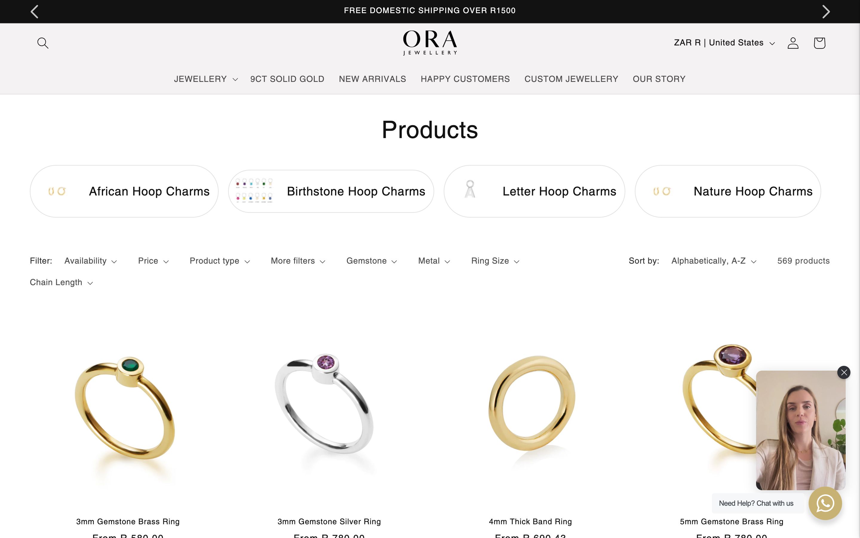Ora Jewellery screenshot 2