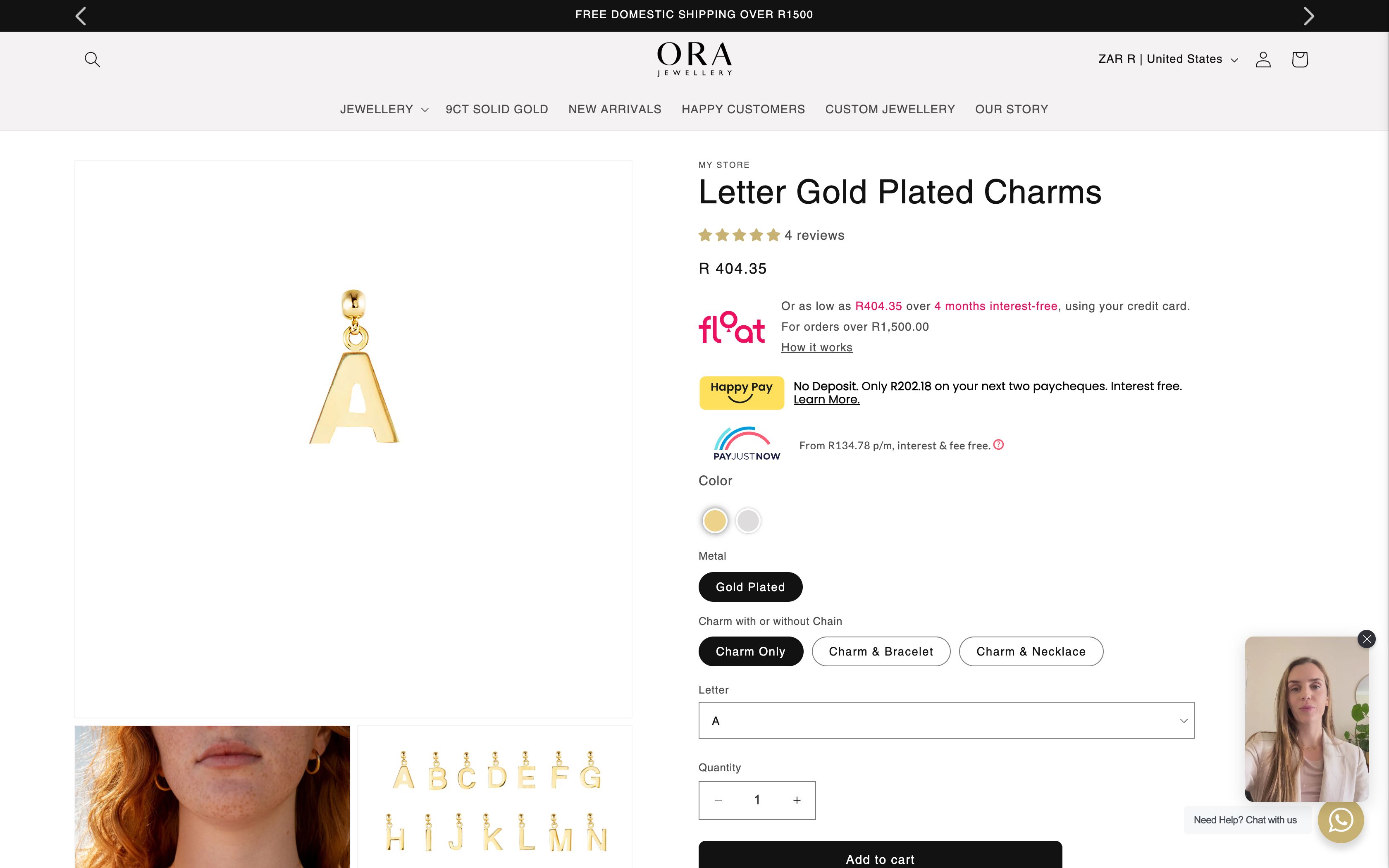 Ora Jewellery screenshot 4