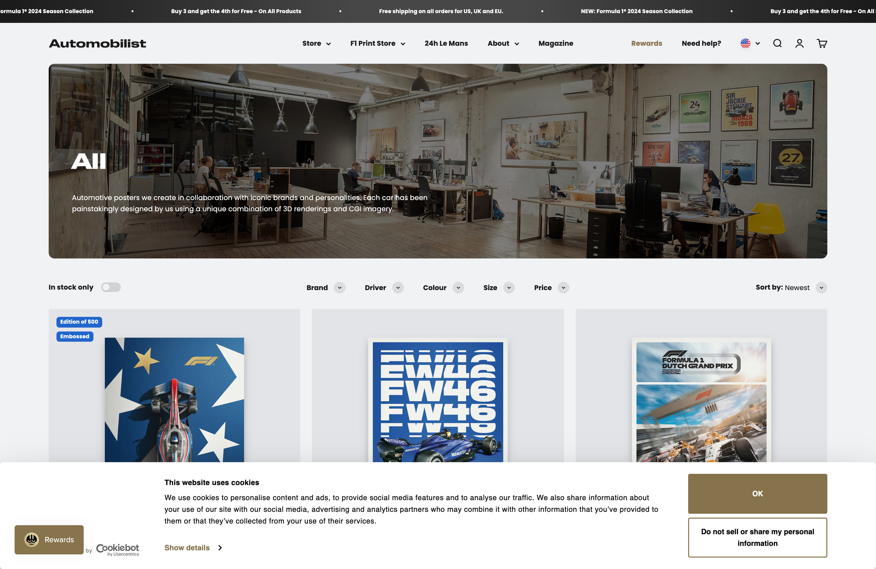 Automobilist.com screenshot