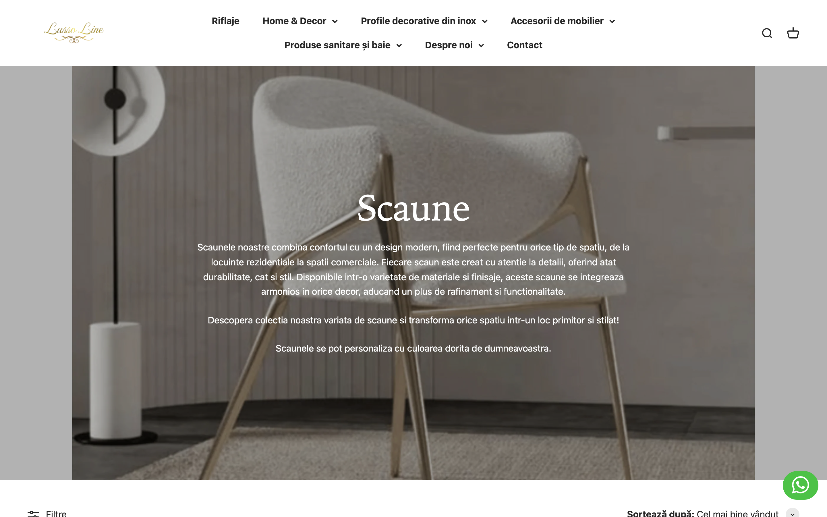 Shopify Start-Up Success: Lussoline's Launch with Cultivam Afaceri screenshot 3