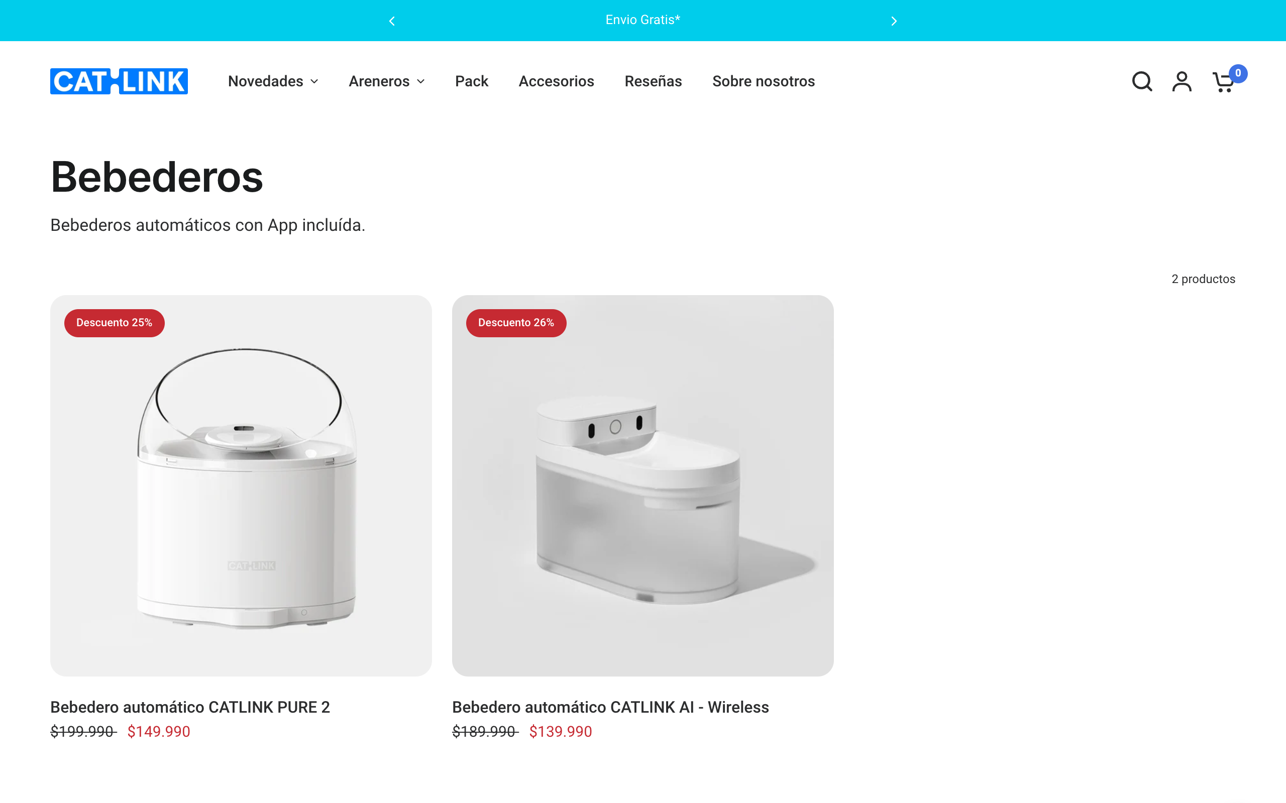 catlink chile screenshot 2