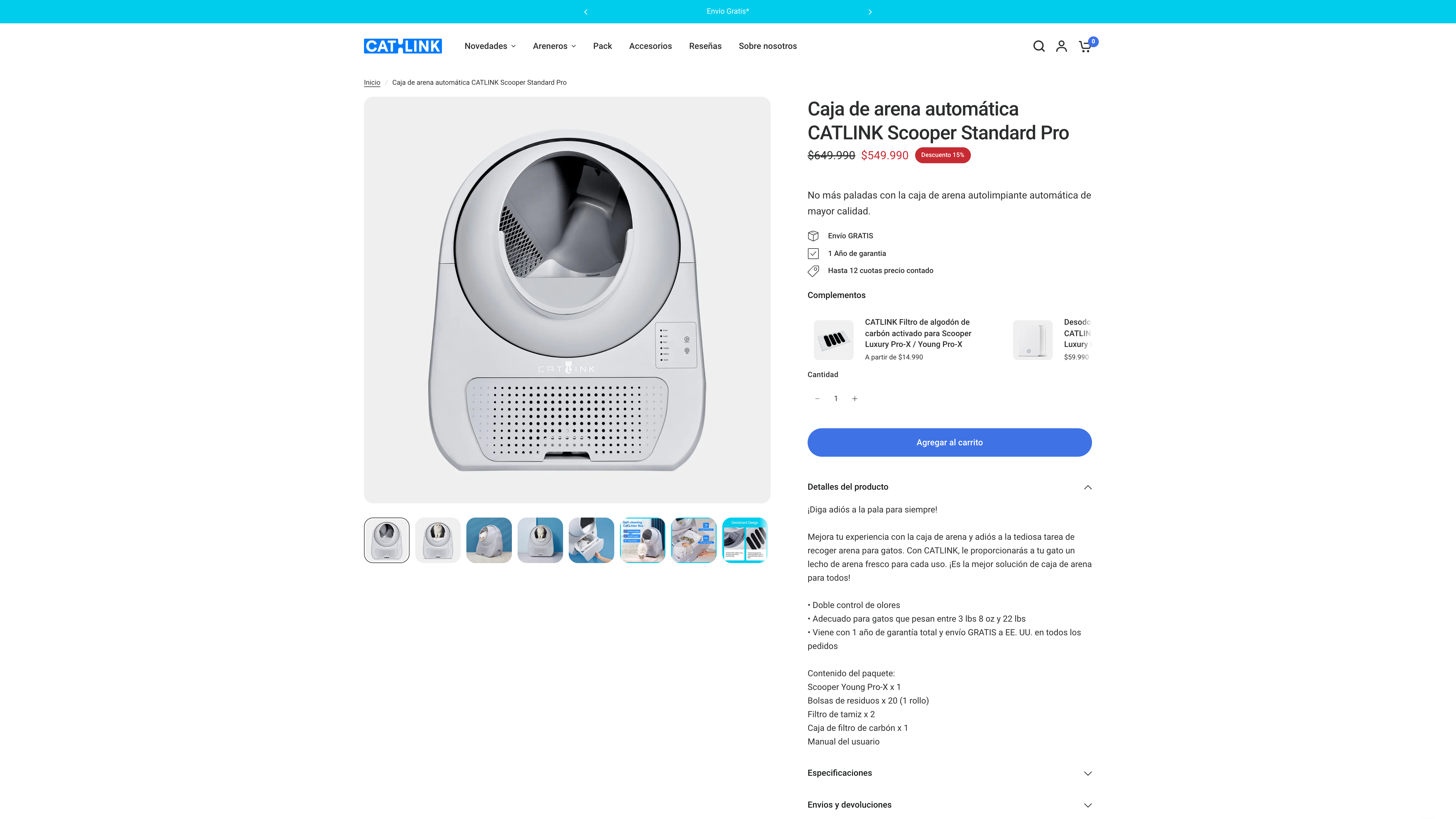 catlink chile screenshot 3