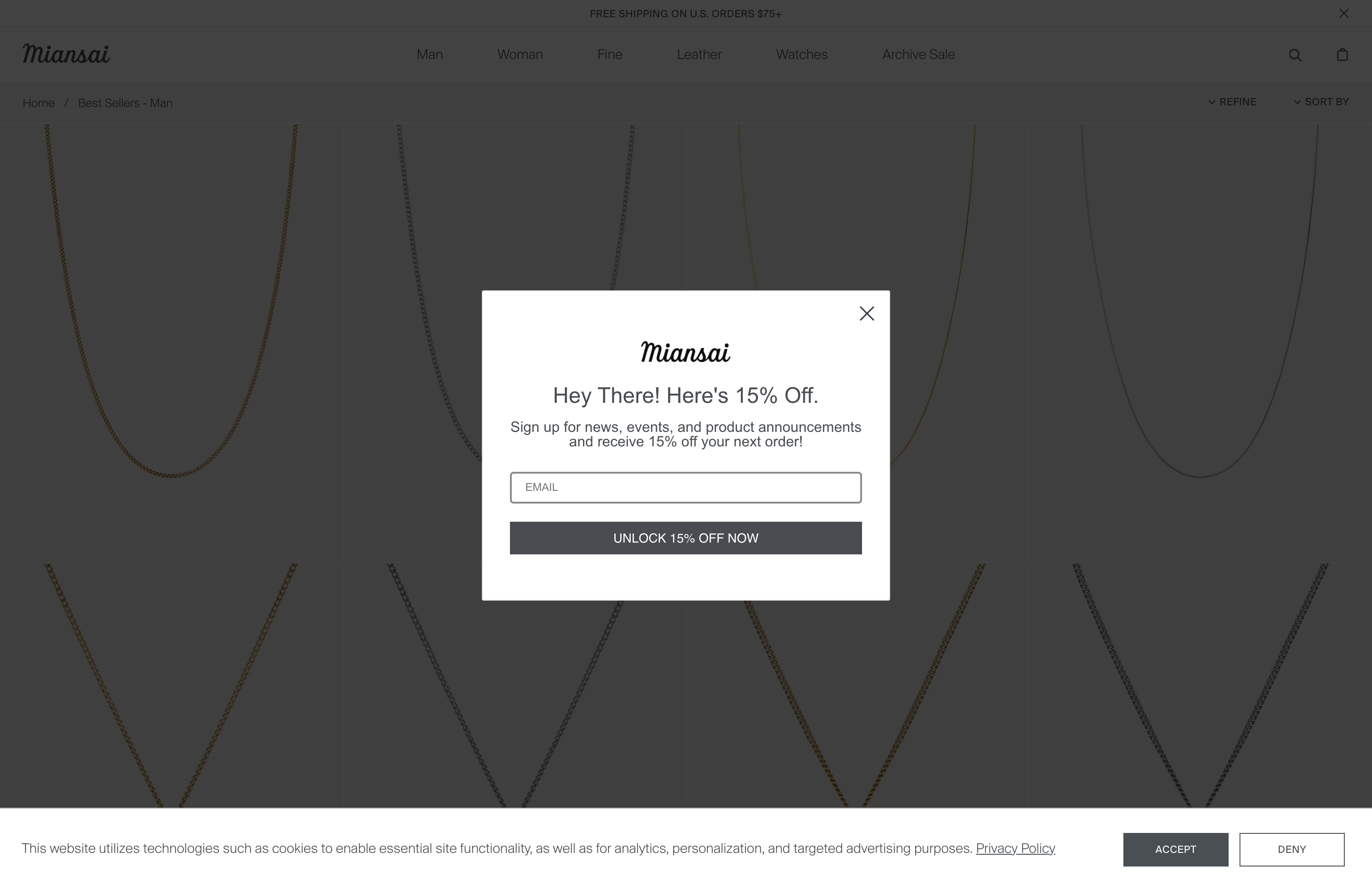 Miansai screenshot 3