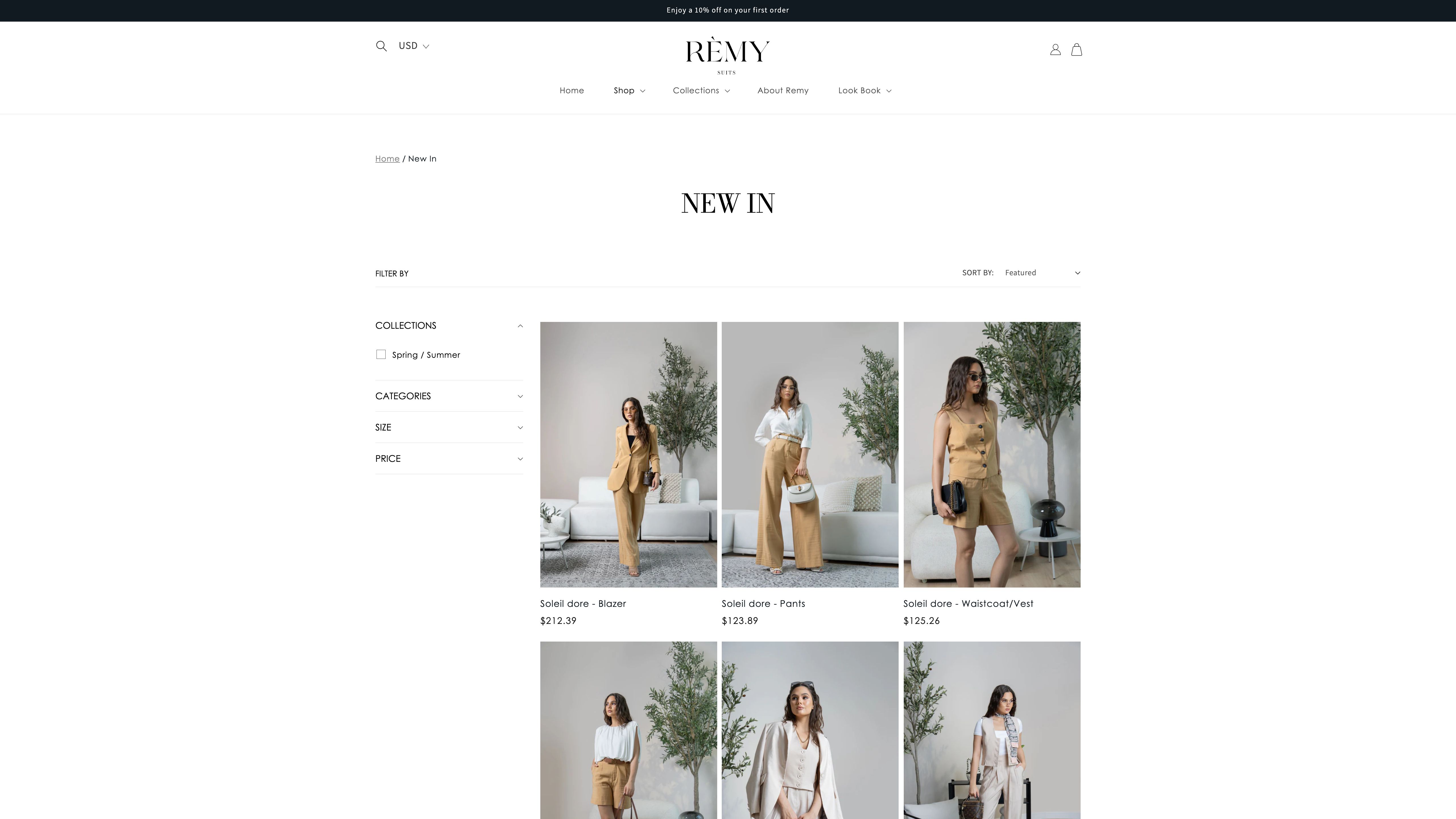 Remy Suits - A Luxury Women Suiting Brand screenshot