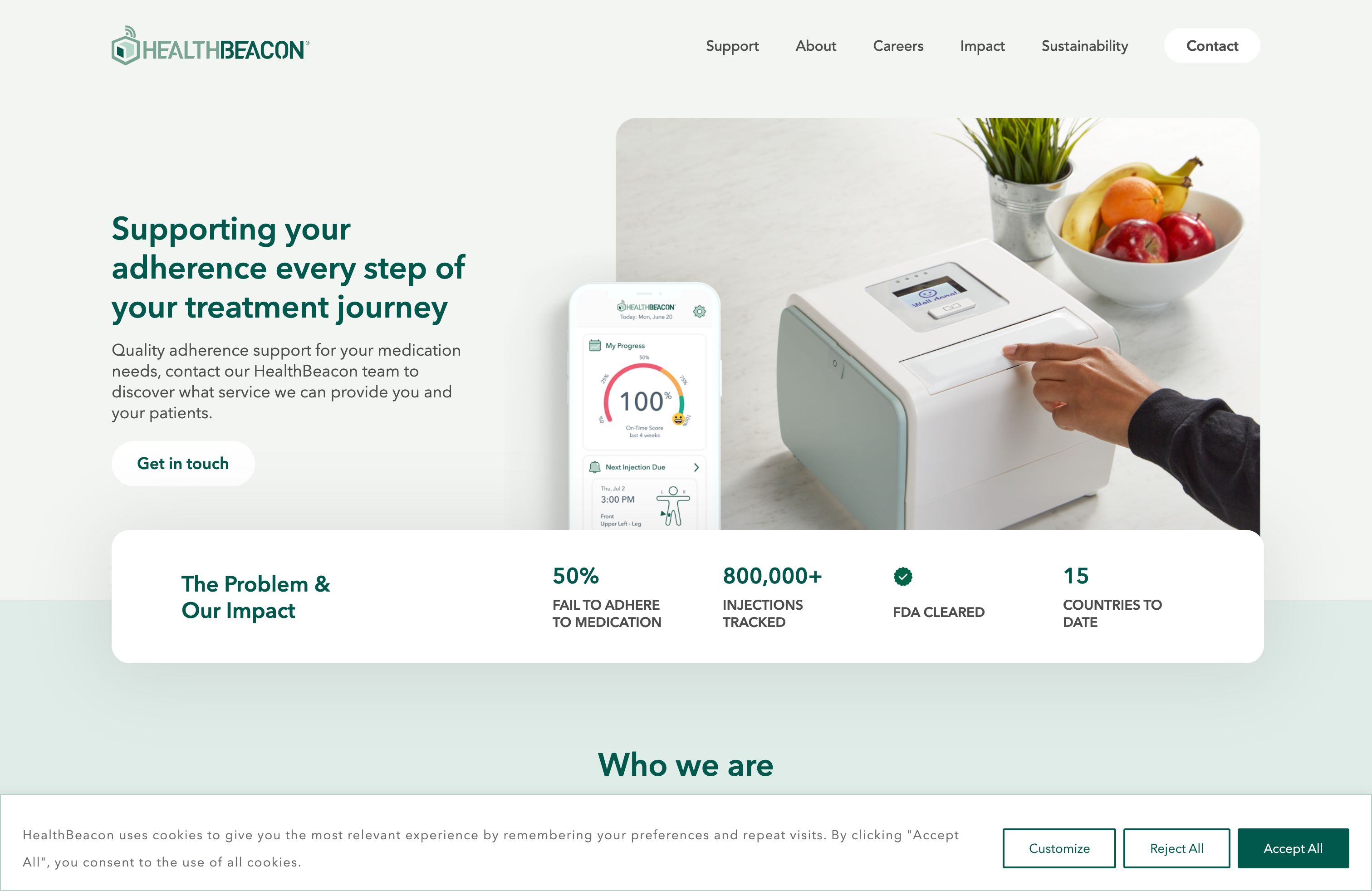 Revamped D2C Offering for HealthBeacon: Optimisation and Maintenance