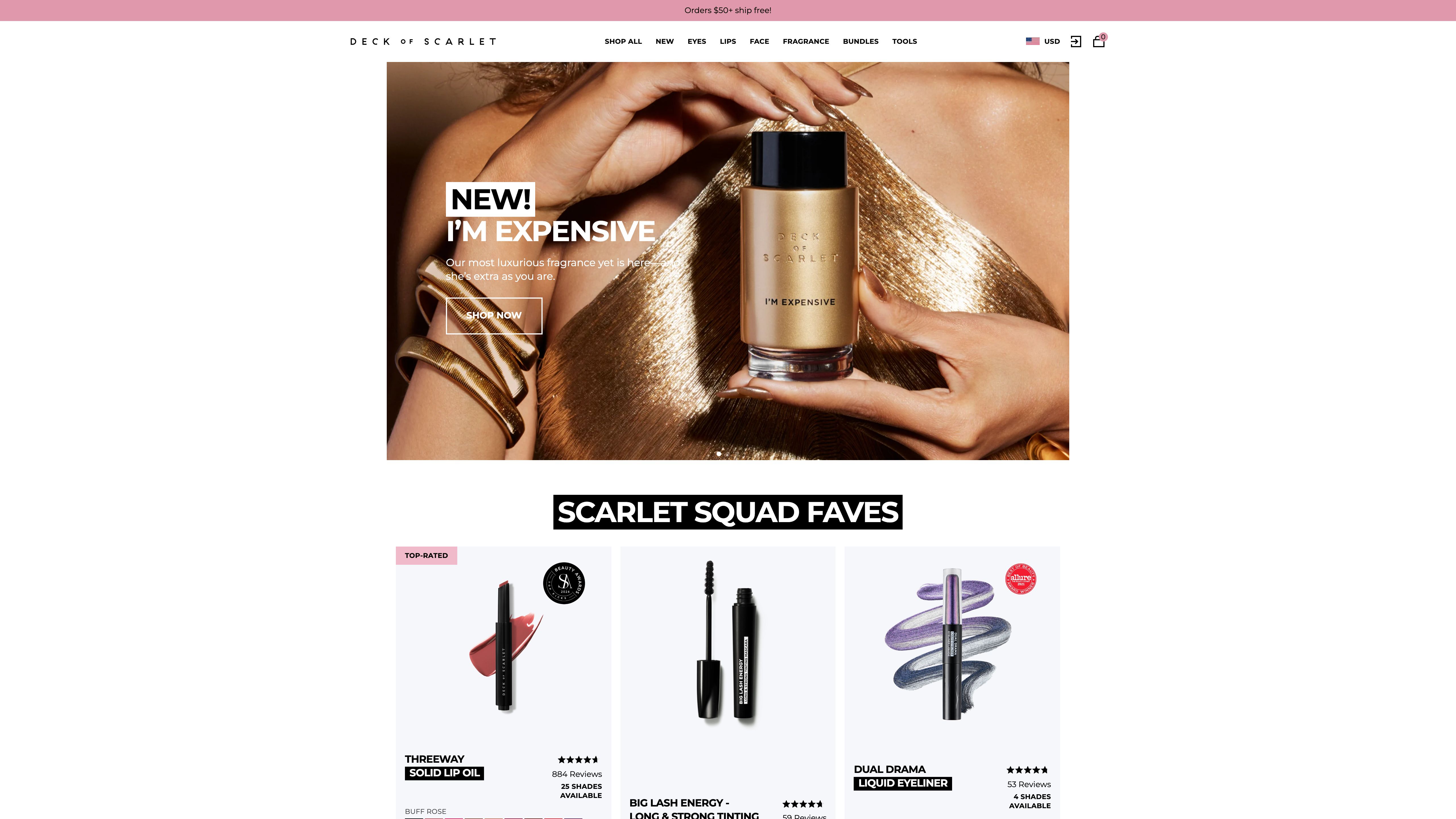 Unique, flexible and accessible — Deck of Scarlet custom theme screenshot 4