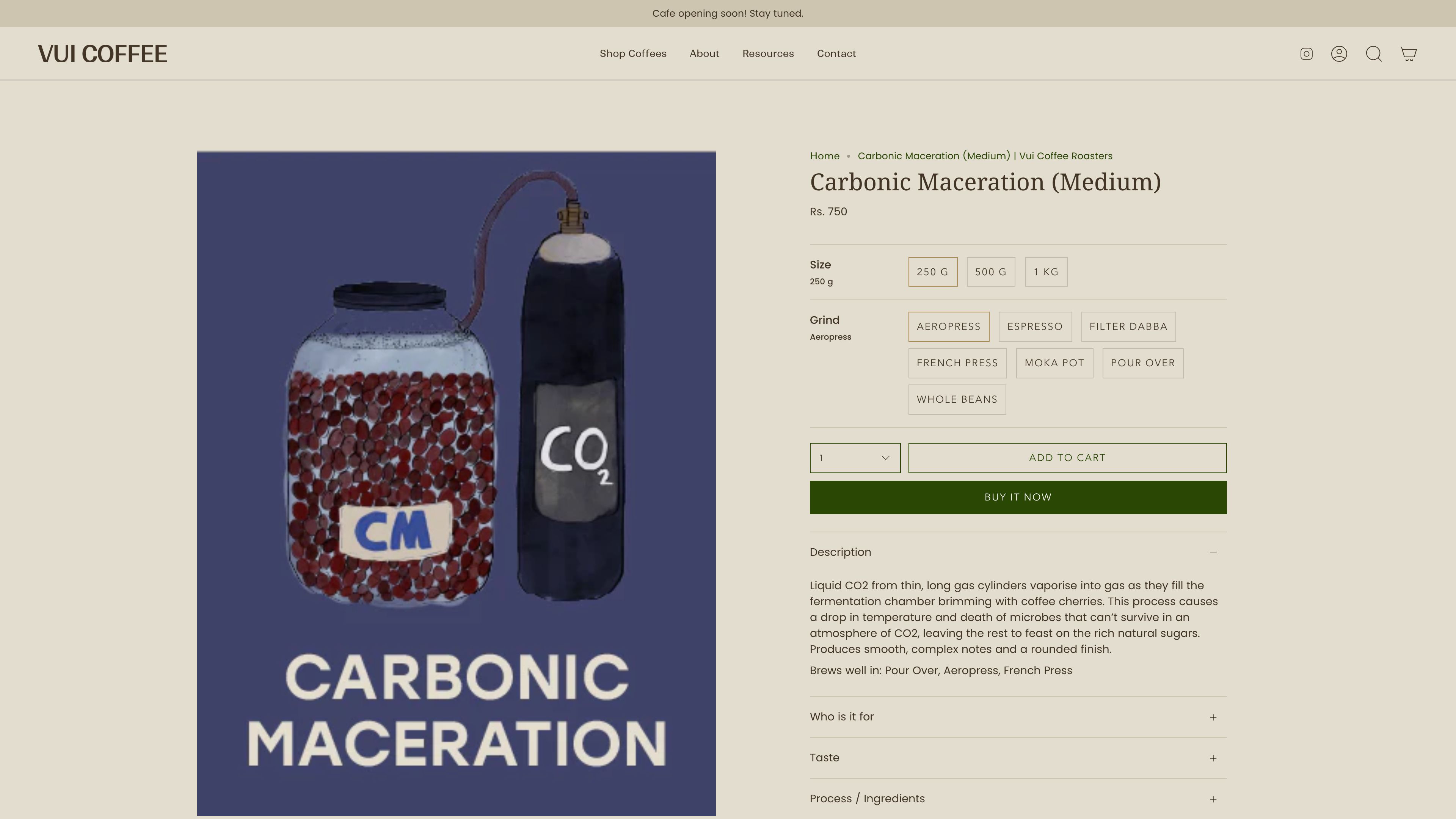 Vui Coffee Roasters screenshot 5