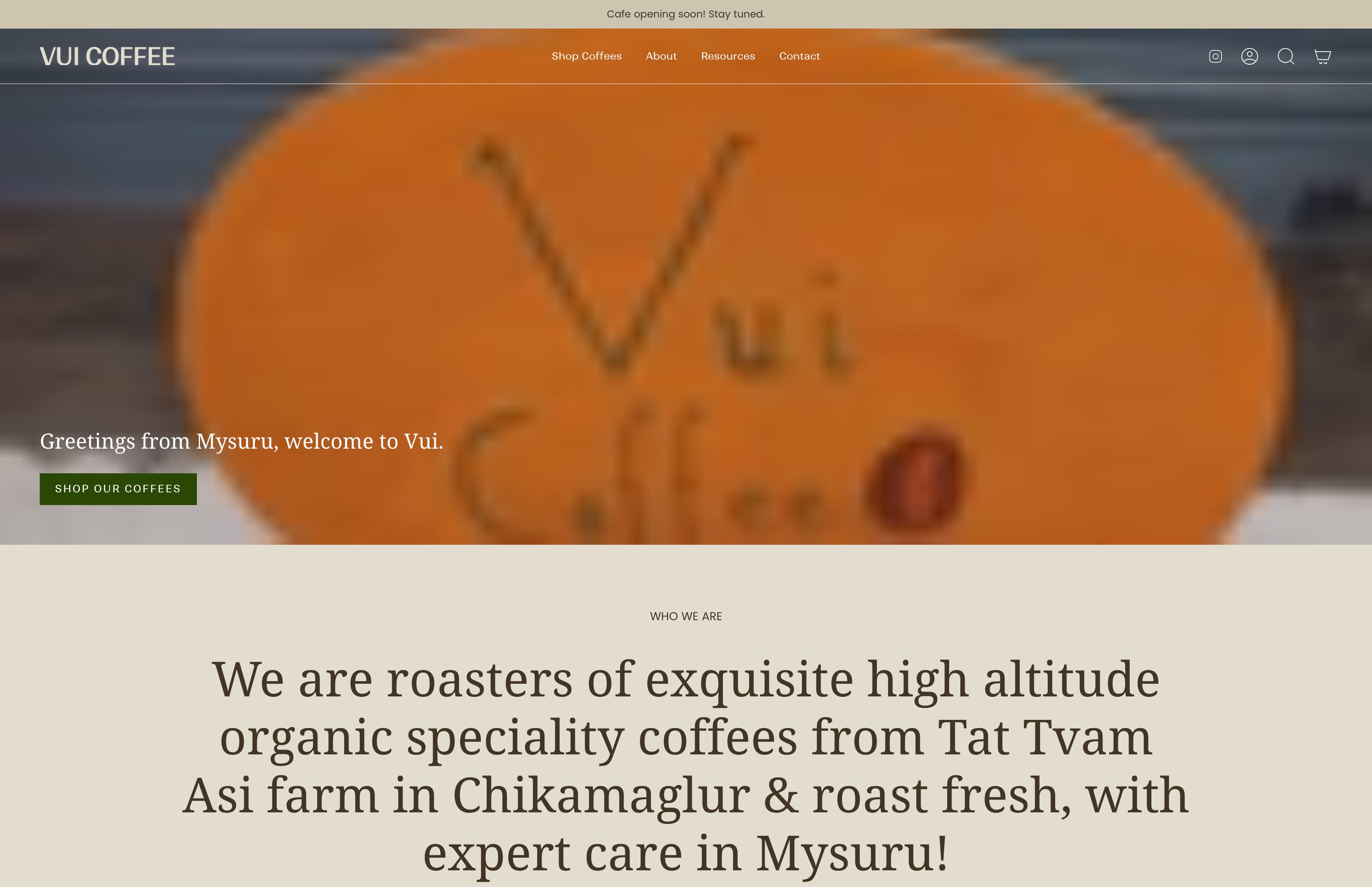 Vui Coffee Roasters screenshot 6