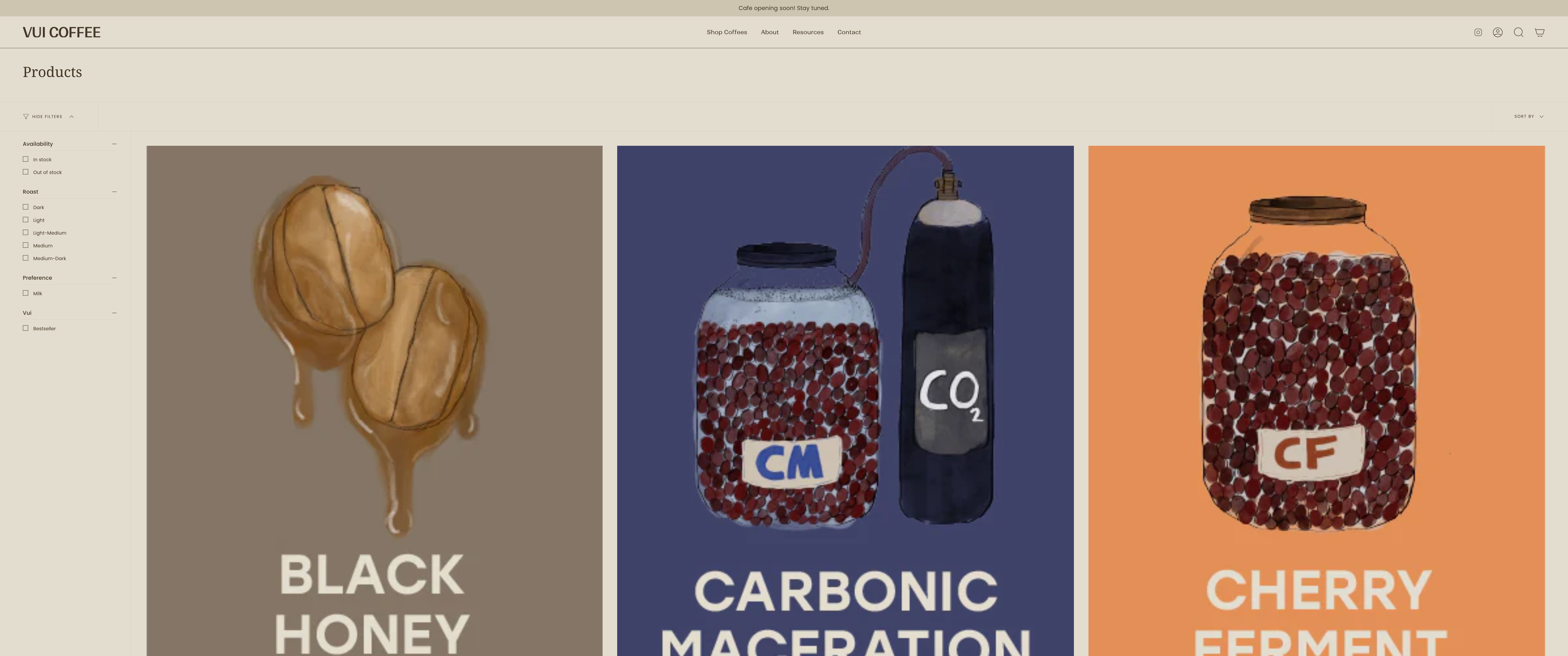 Vui Coffee Roasters screenshot 2