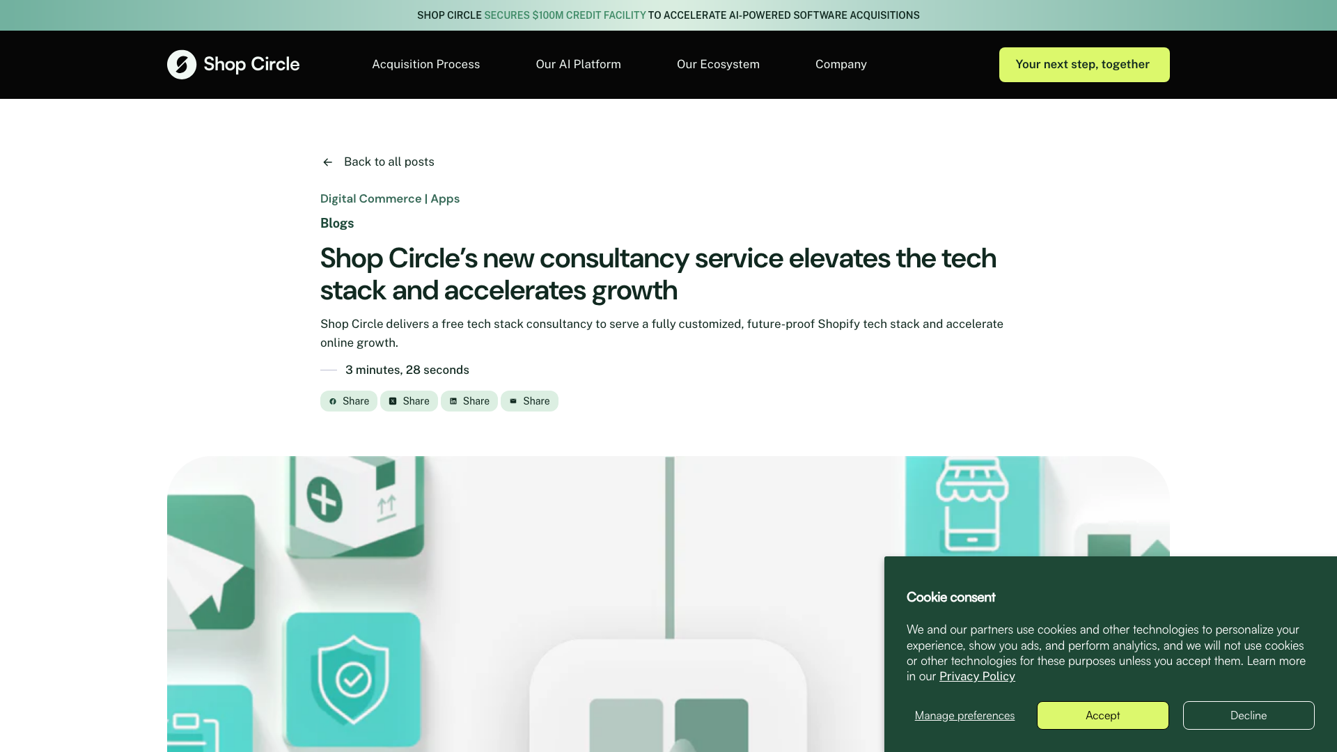 Shop Circle’s new consultancy service elevates the tech stack