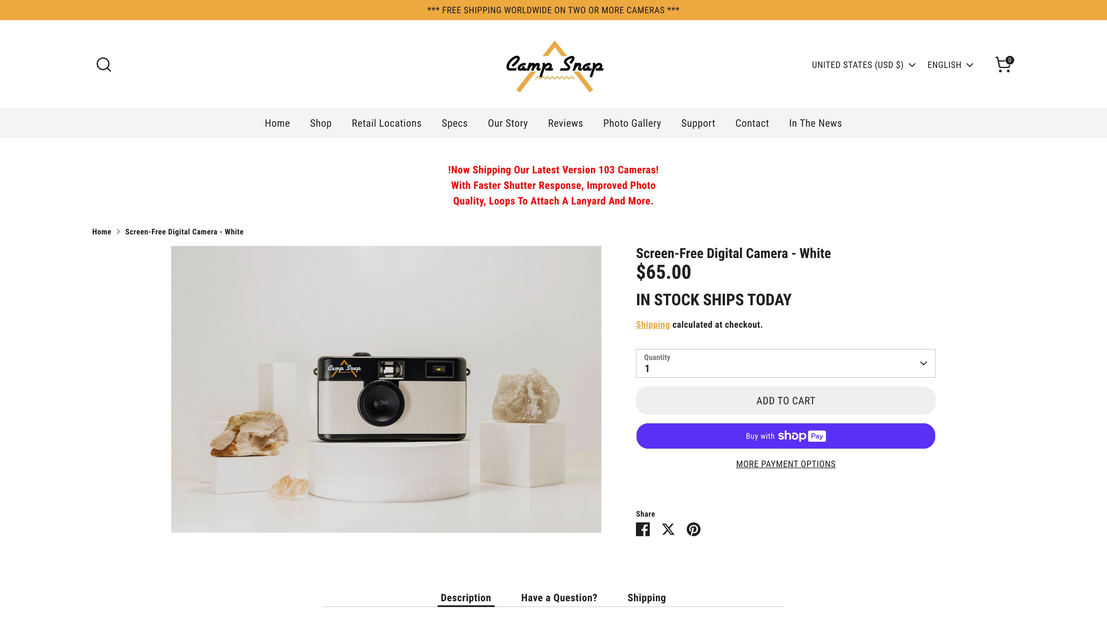 Camp Snap screenshot 3