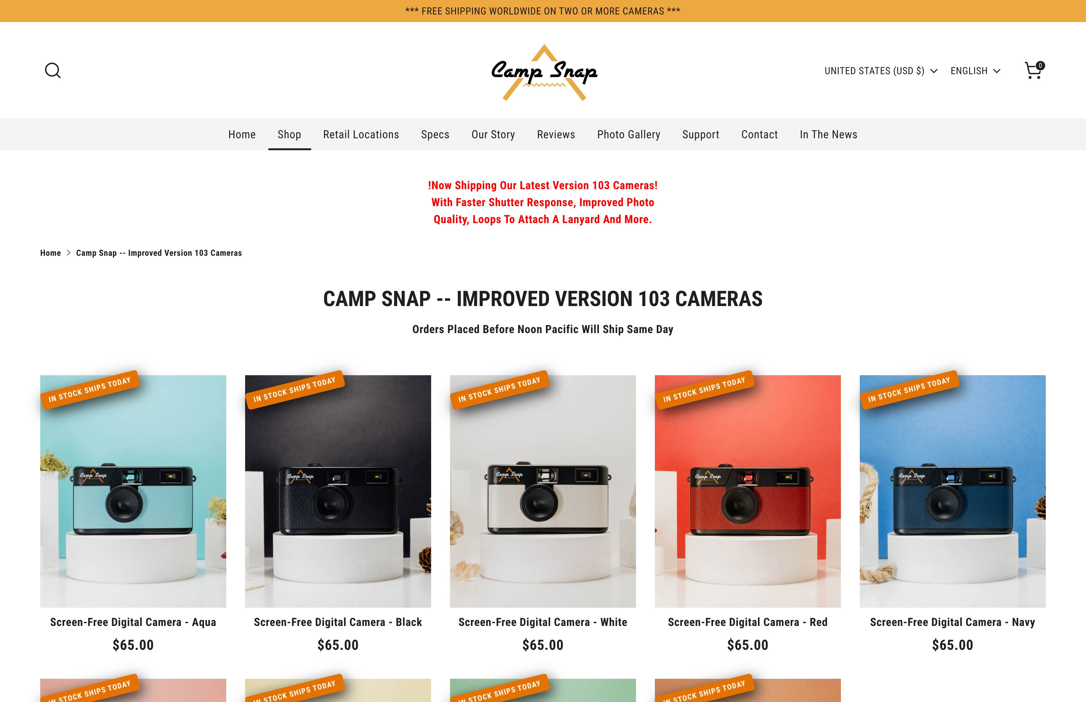 Camp Snap screenshot 2