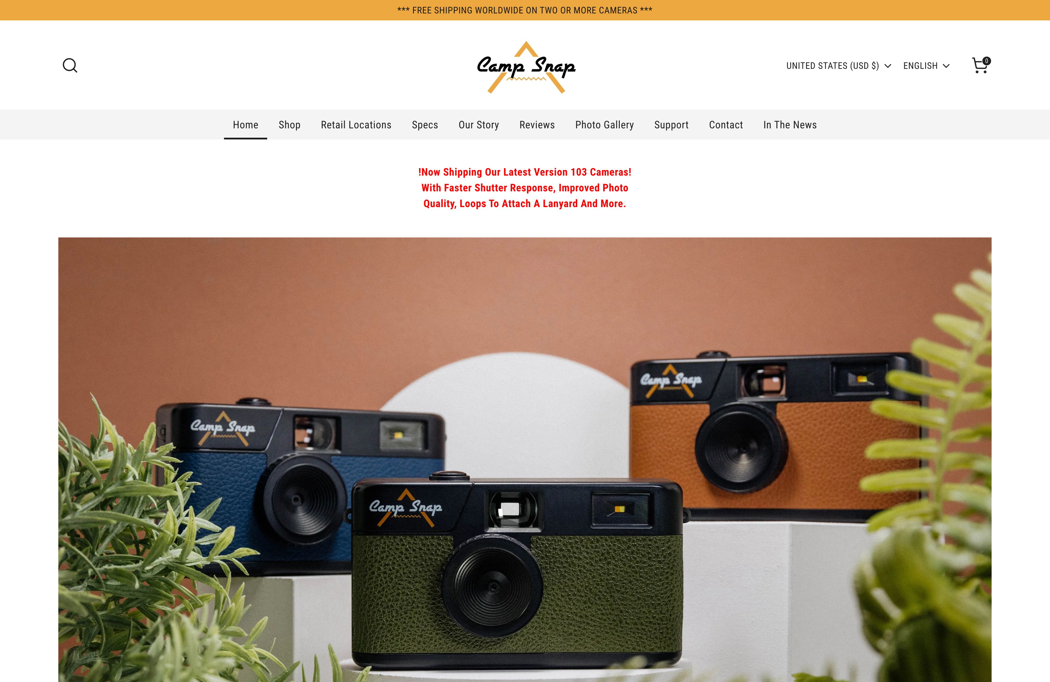 Camp Snap screenshot