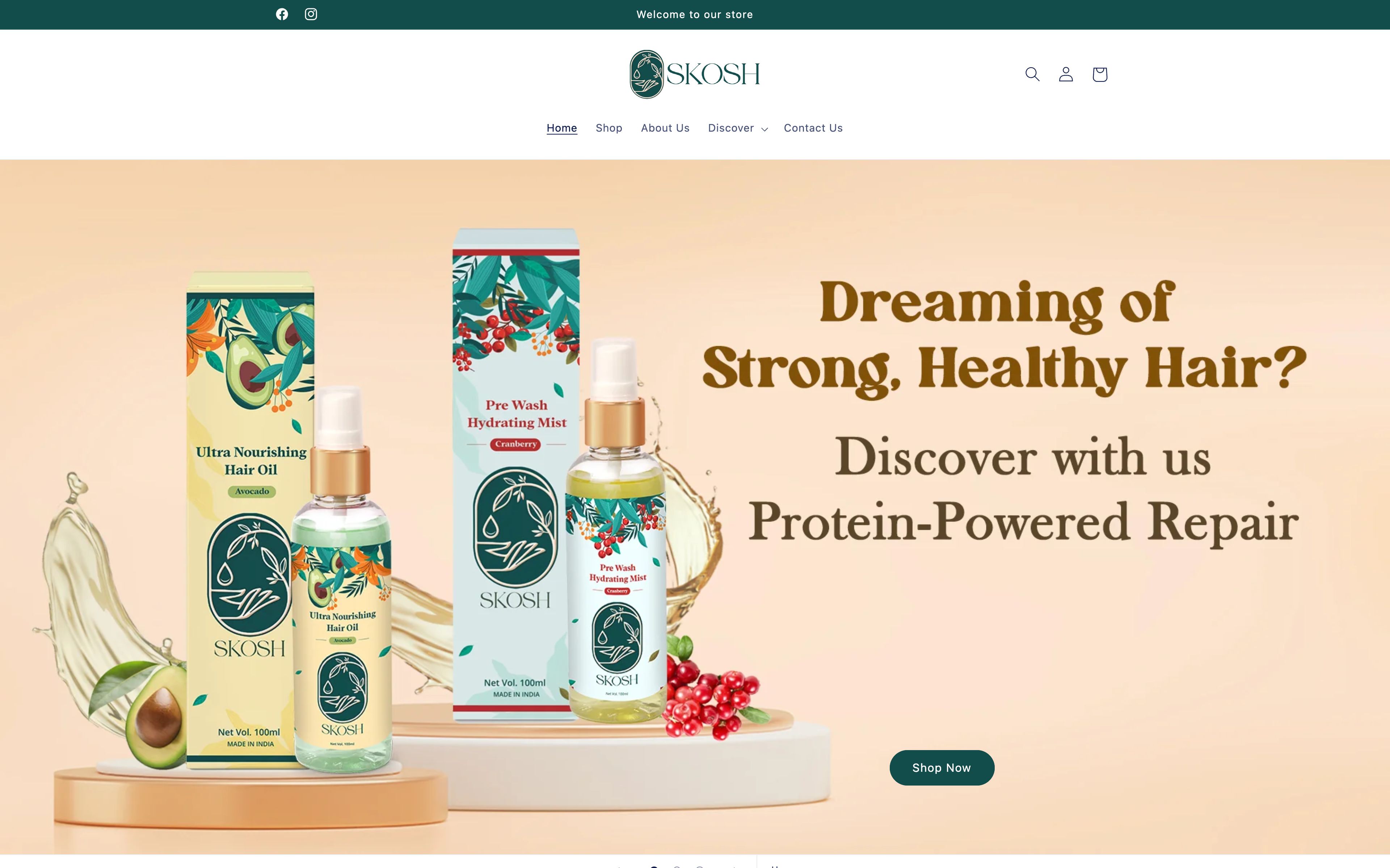 Skosh India screenshot