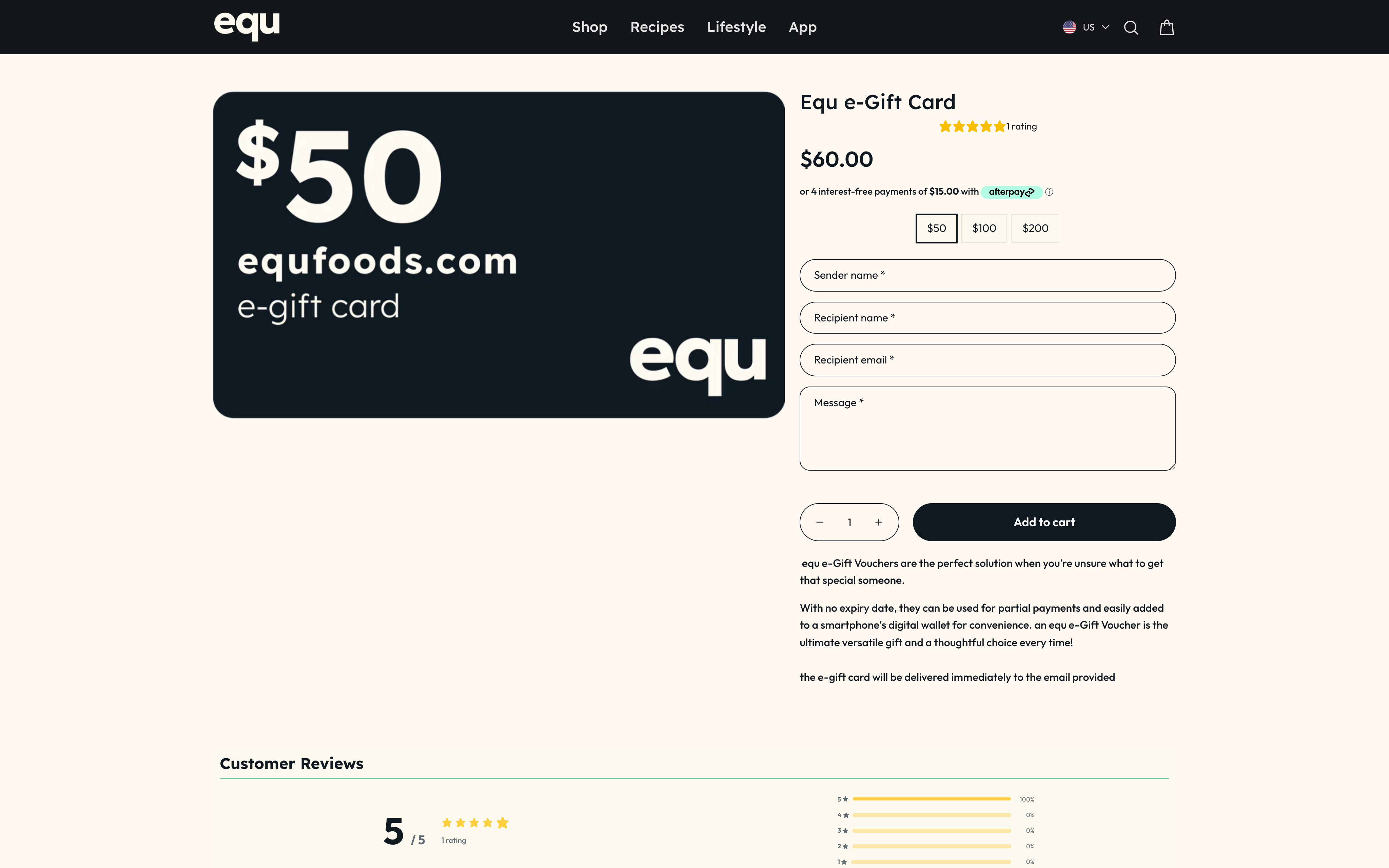 https://equfoods.com/ screenshot 3