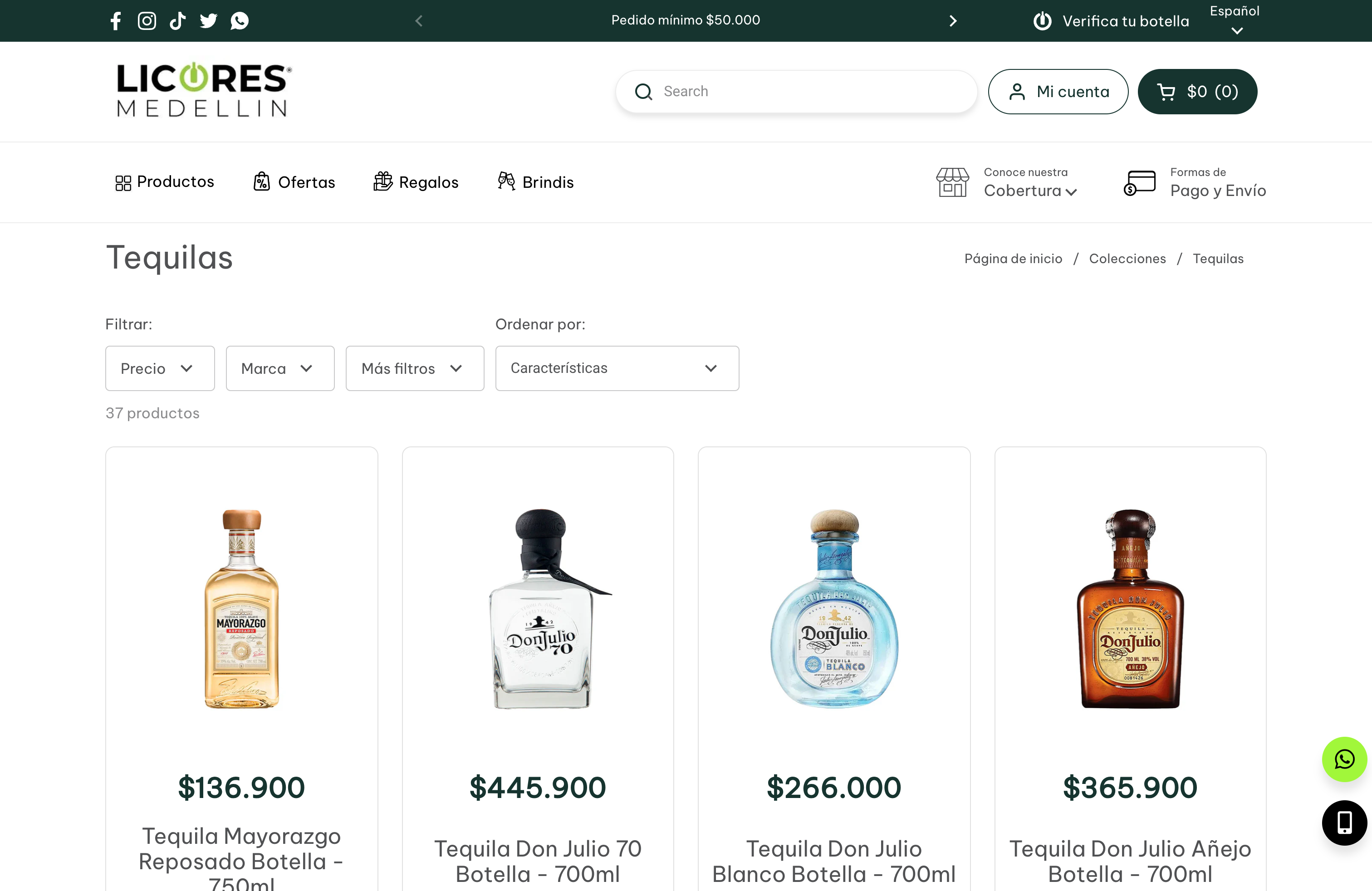 Licores y Marketplace: Licores Medellín (COL) screenshot 3
