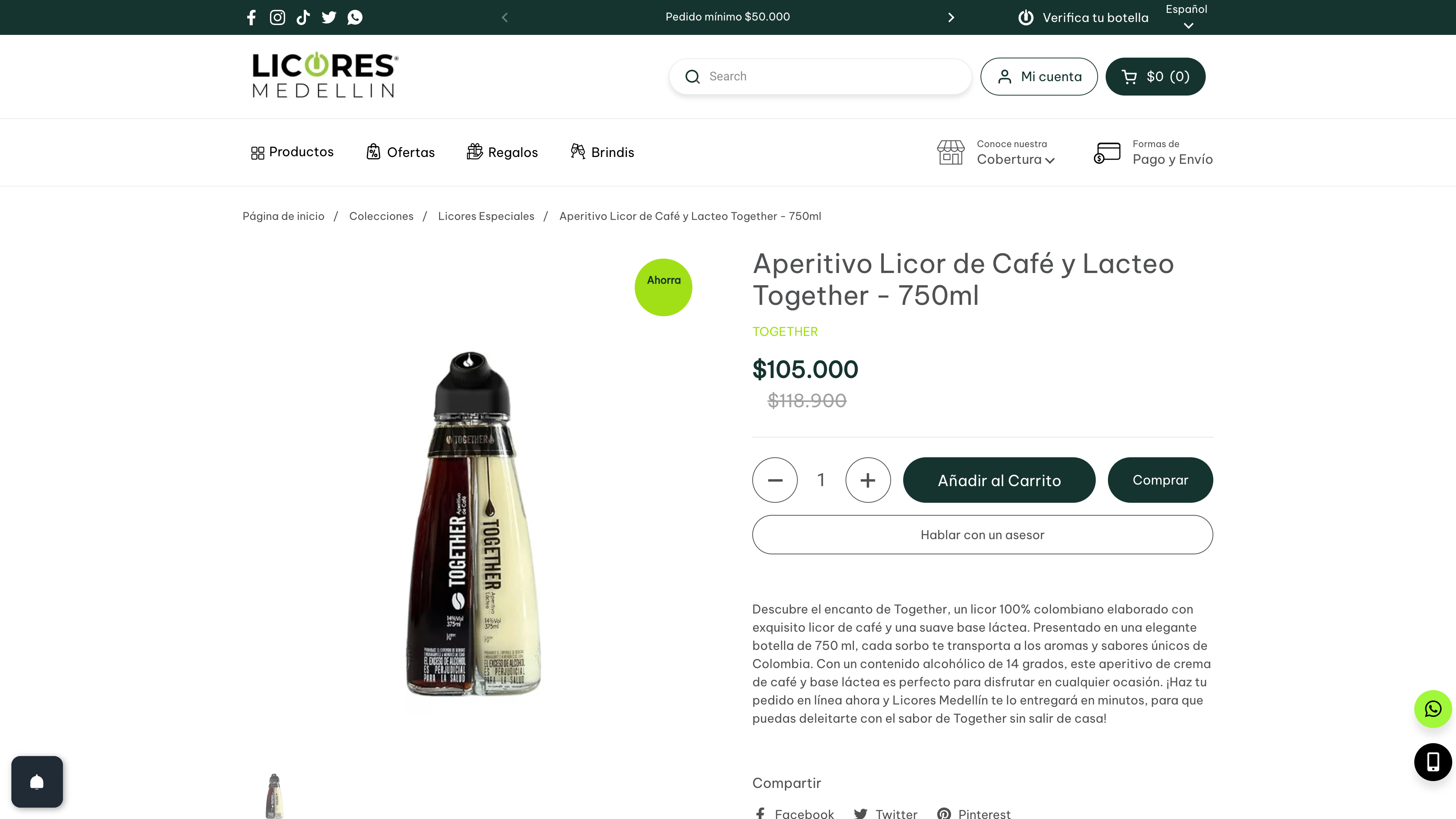 Licores y Marketplace: Licores Medellín (COL) screenshot 4