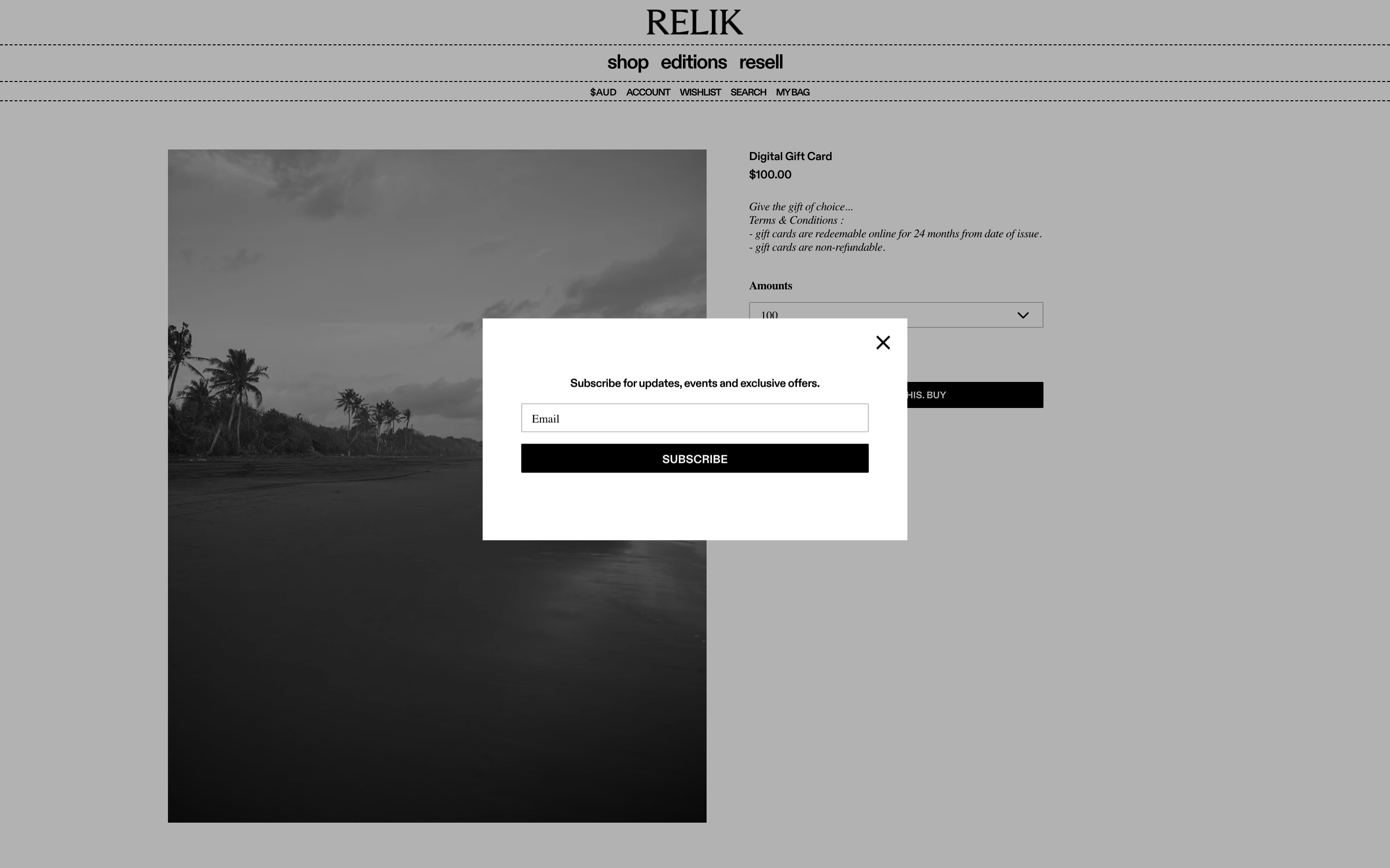 Relik Editions screenshot 3