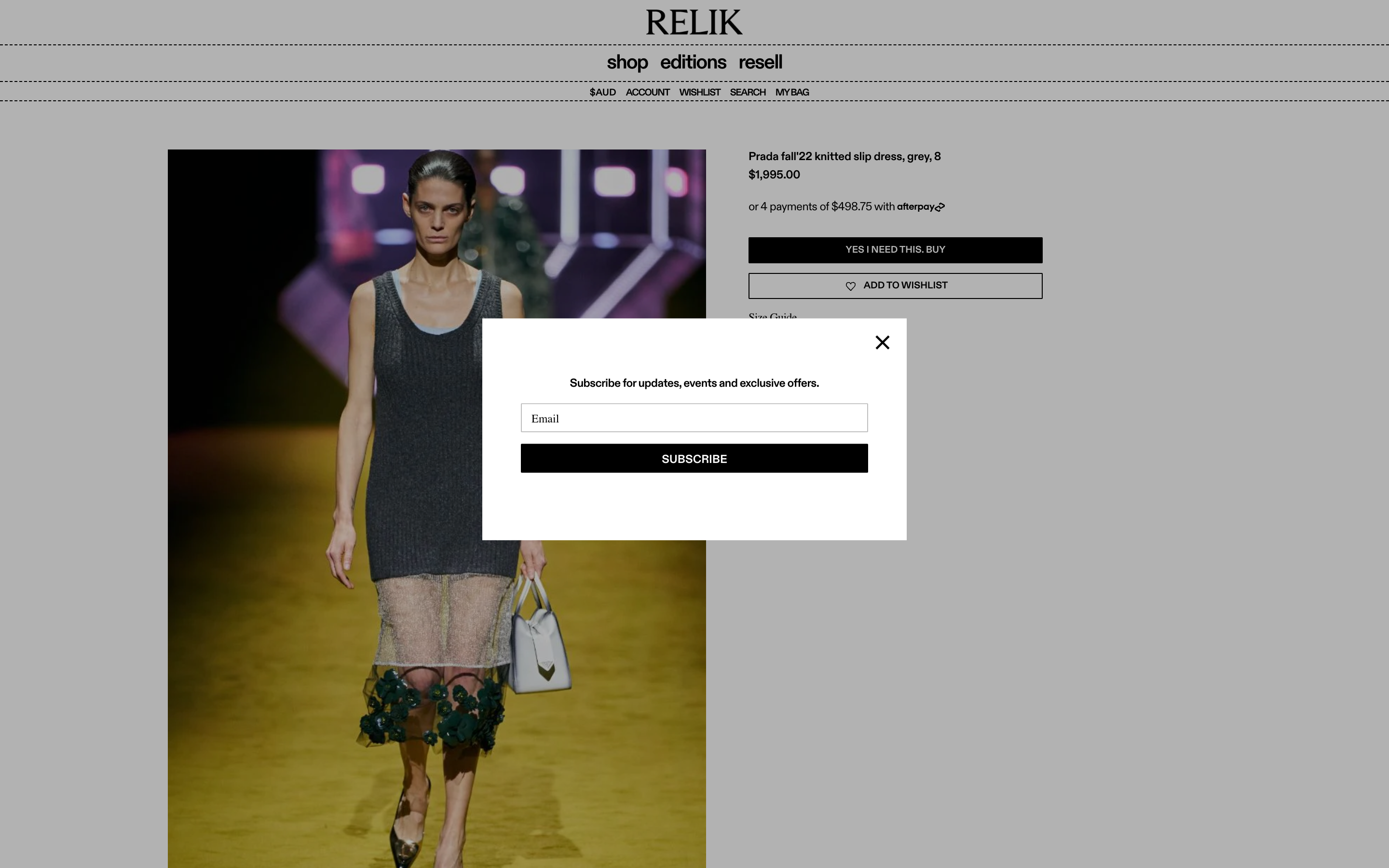 Relik Editions screenshot 2