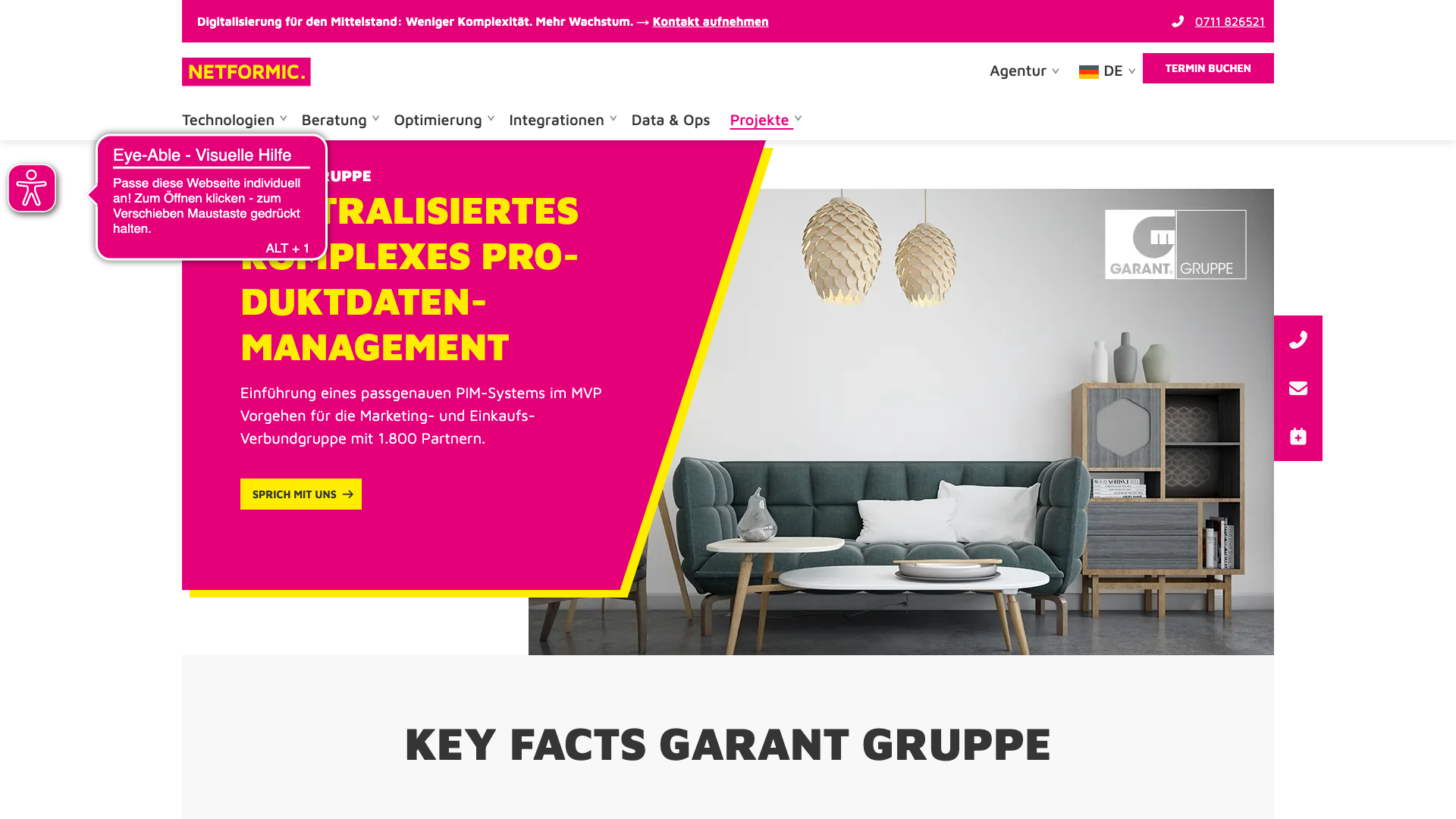 GARANT GRUPPE: Datenmacht neu definiert mit PIM-System screenshot