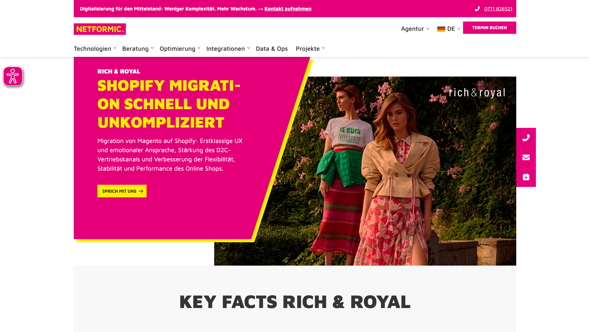 RICH & ROYAL: Shopify Plus Migration schnell und unkompliziert screenshot