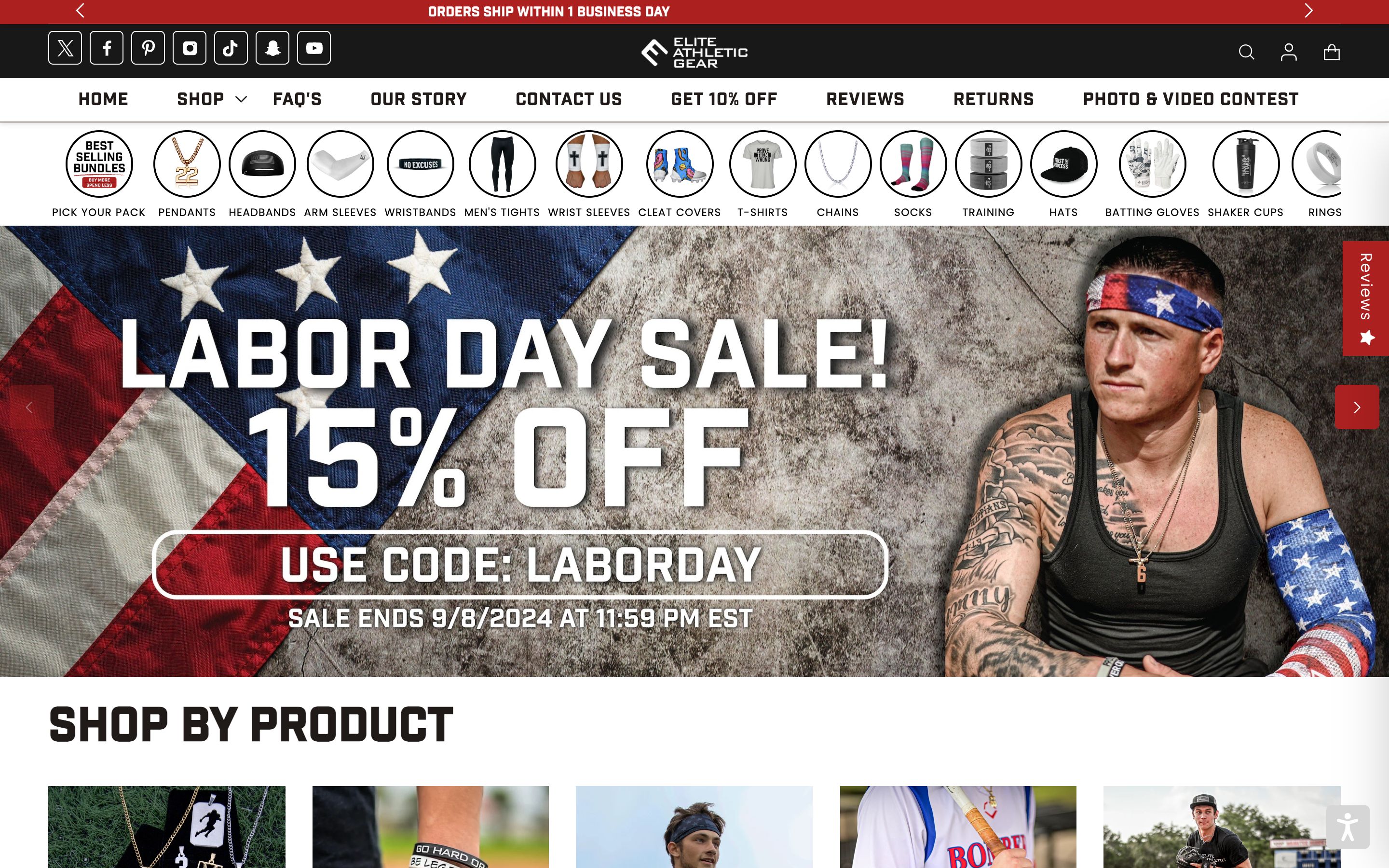 Elite Athletic Gear screenshot 7