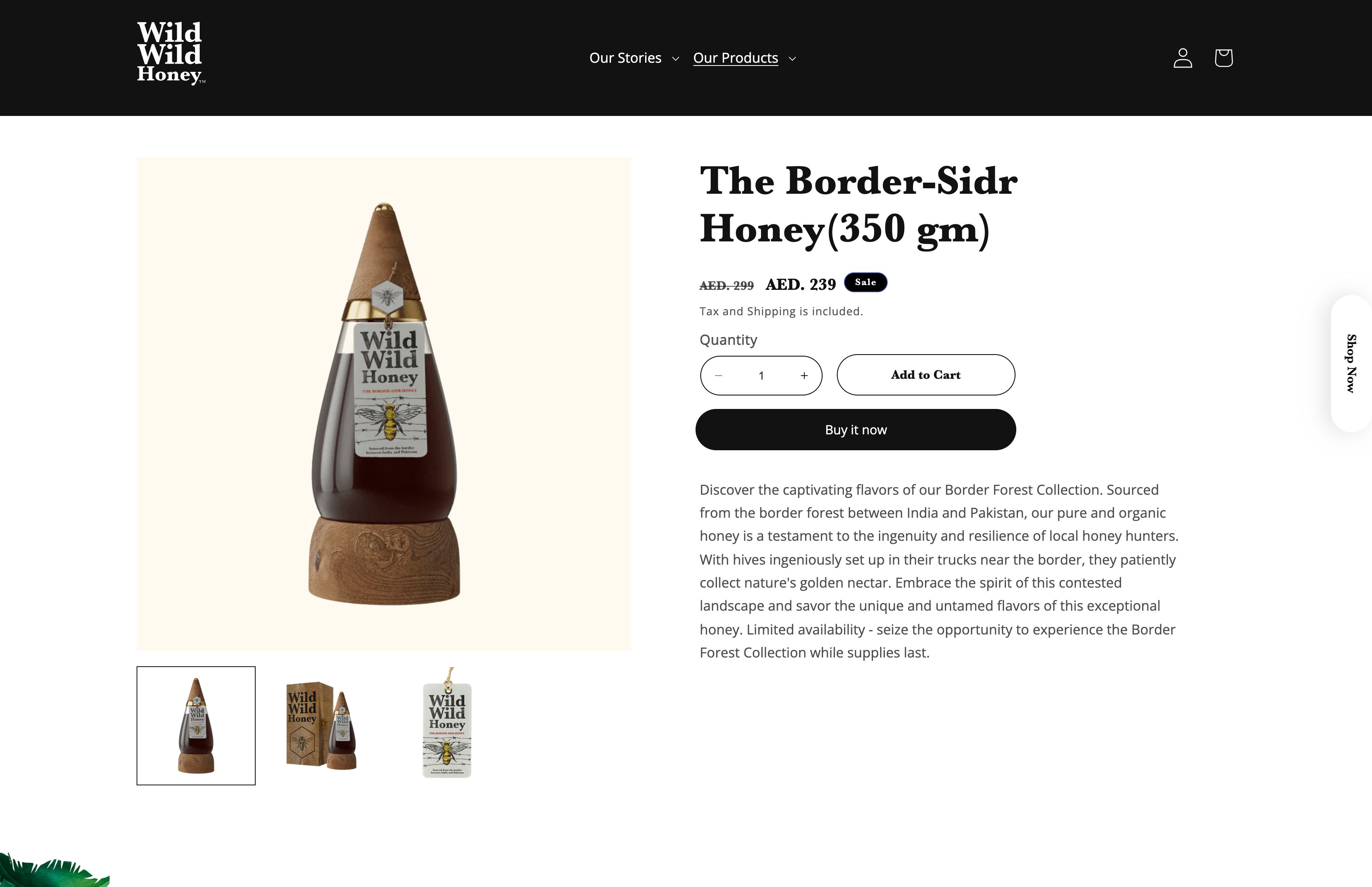 Wild Wild Honey, UAE screenshot 2