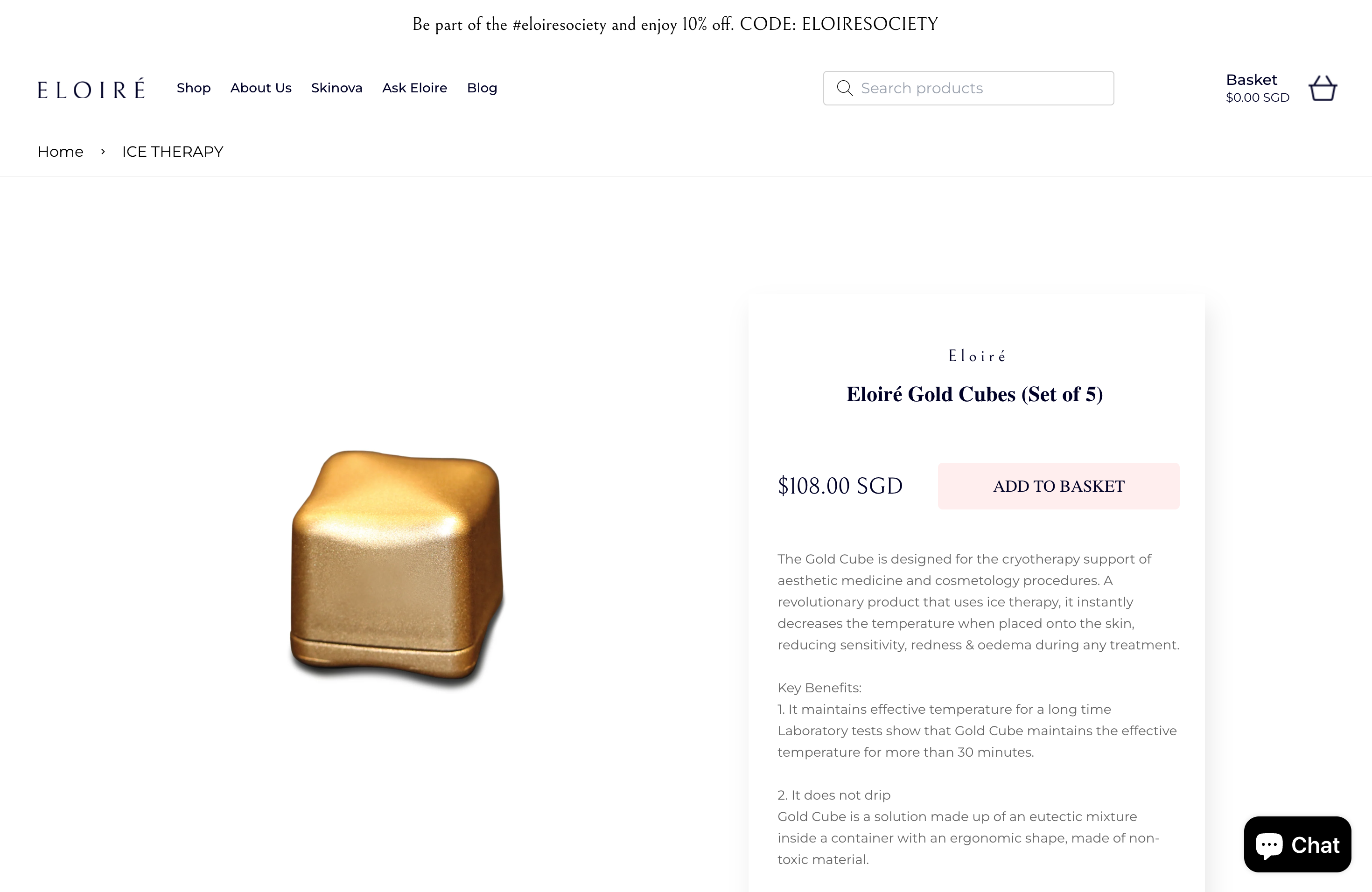 Shopify Website Design and Development For Eloire screenshot 3
