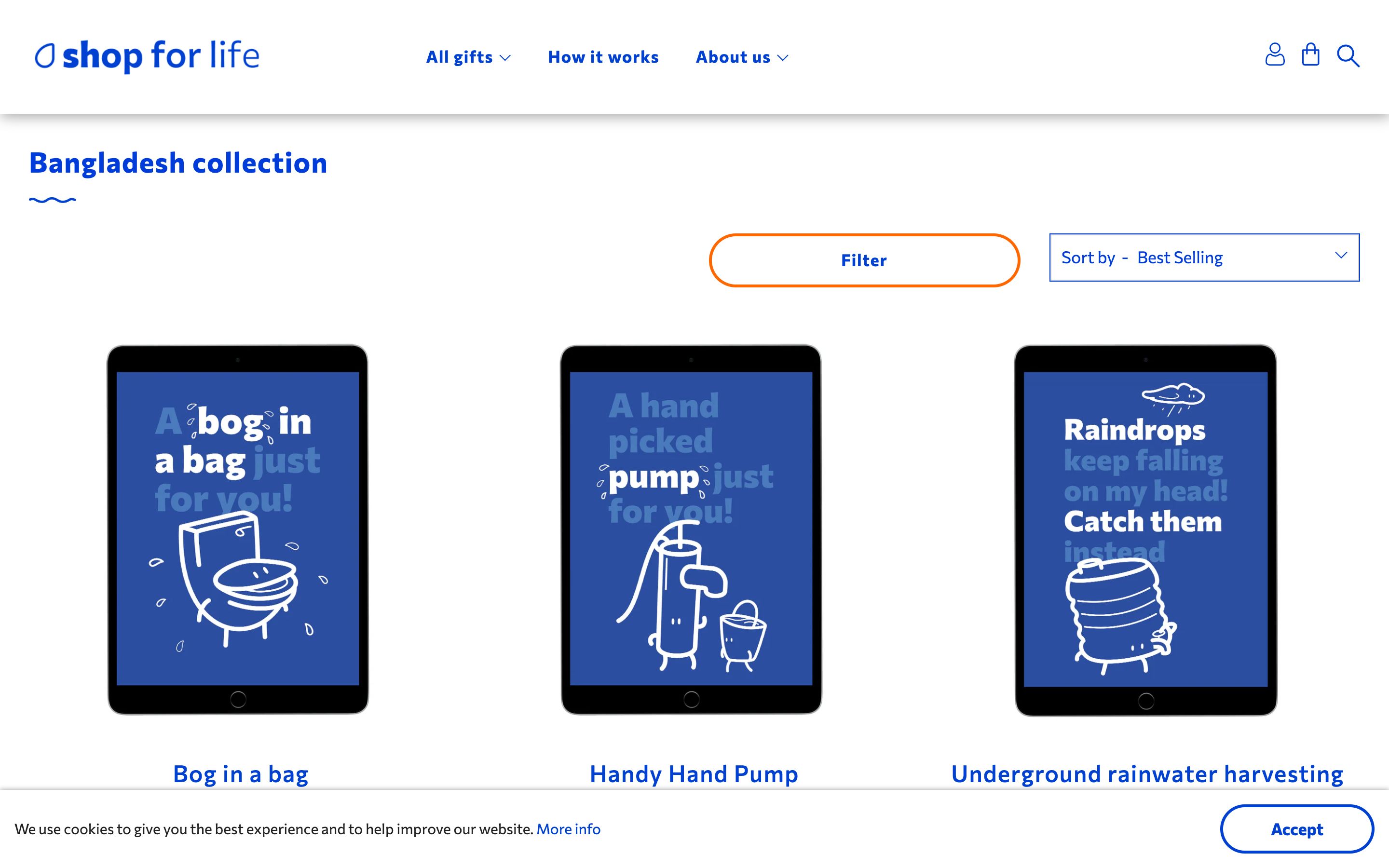 WaterAid Custom App