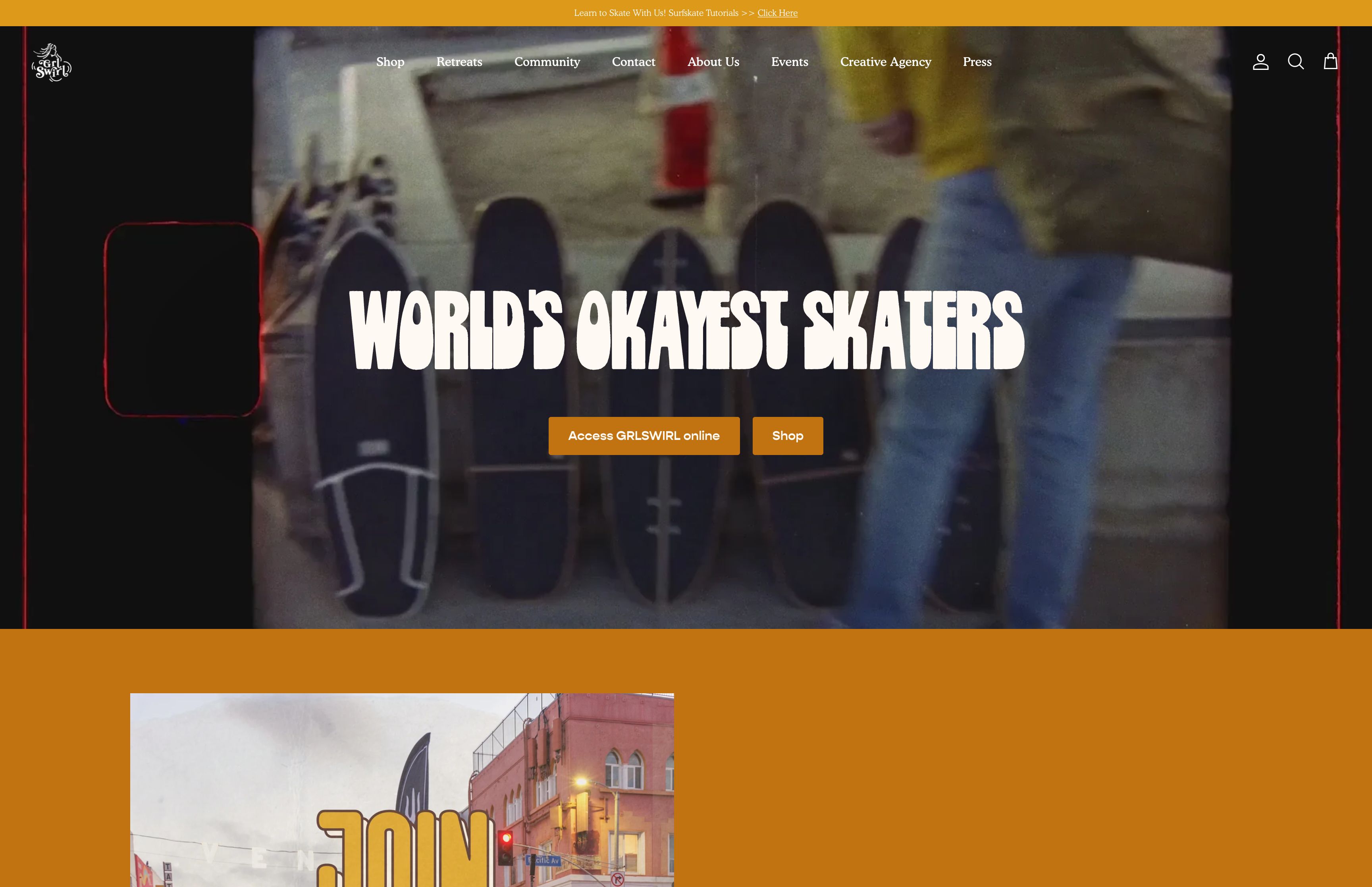 GRLSWIRL store renevation screenshot 4