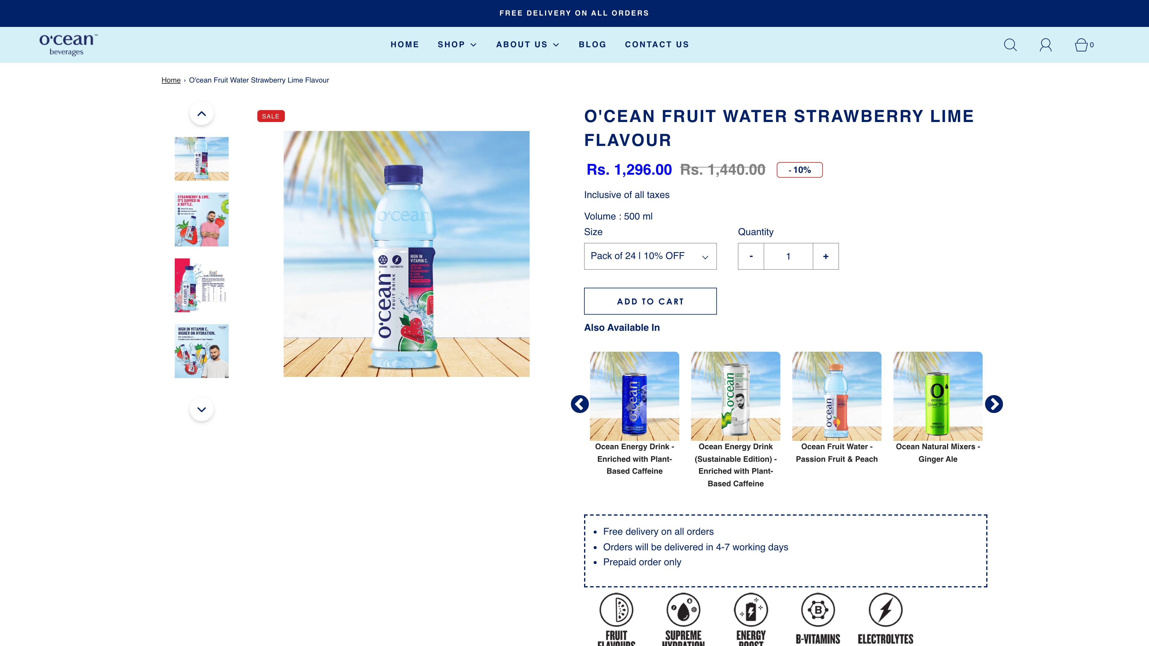 Ocean Beverages screenshot 5