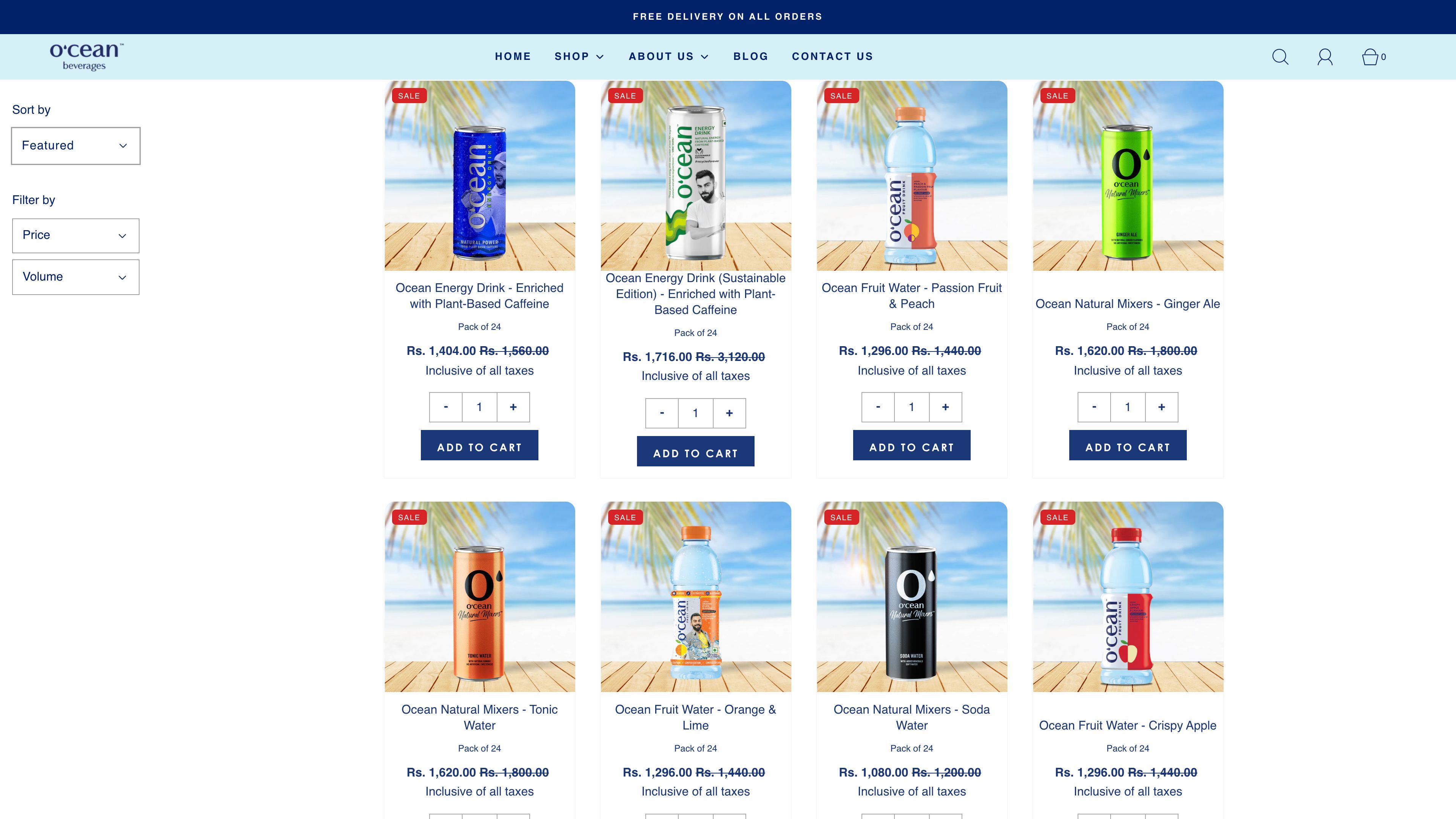 Ocean Beverages screenshot 3