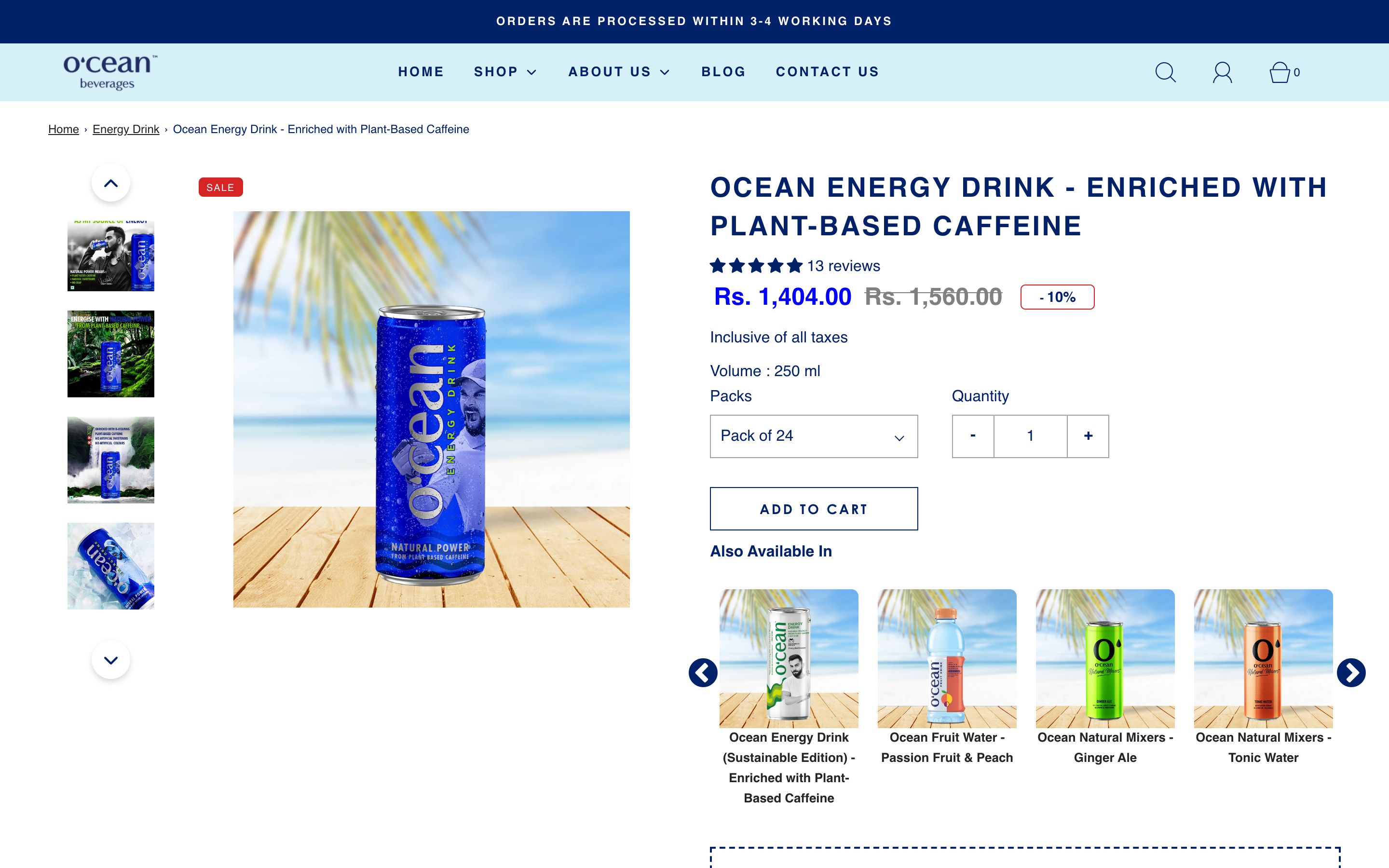 Ocean Beverages screenshot 6