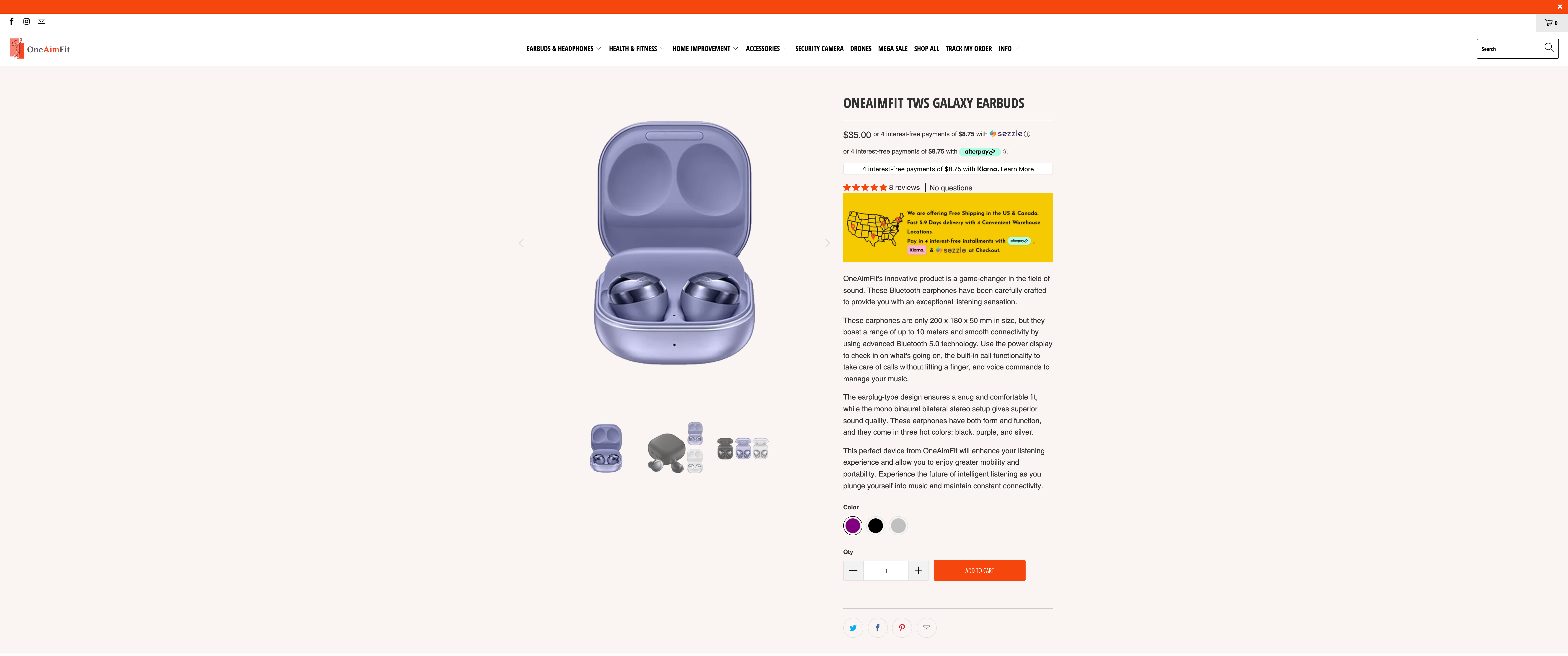 OneAimFit screenshot 5