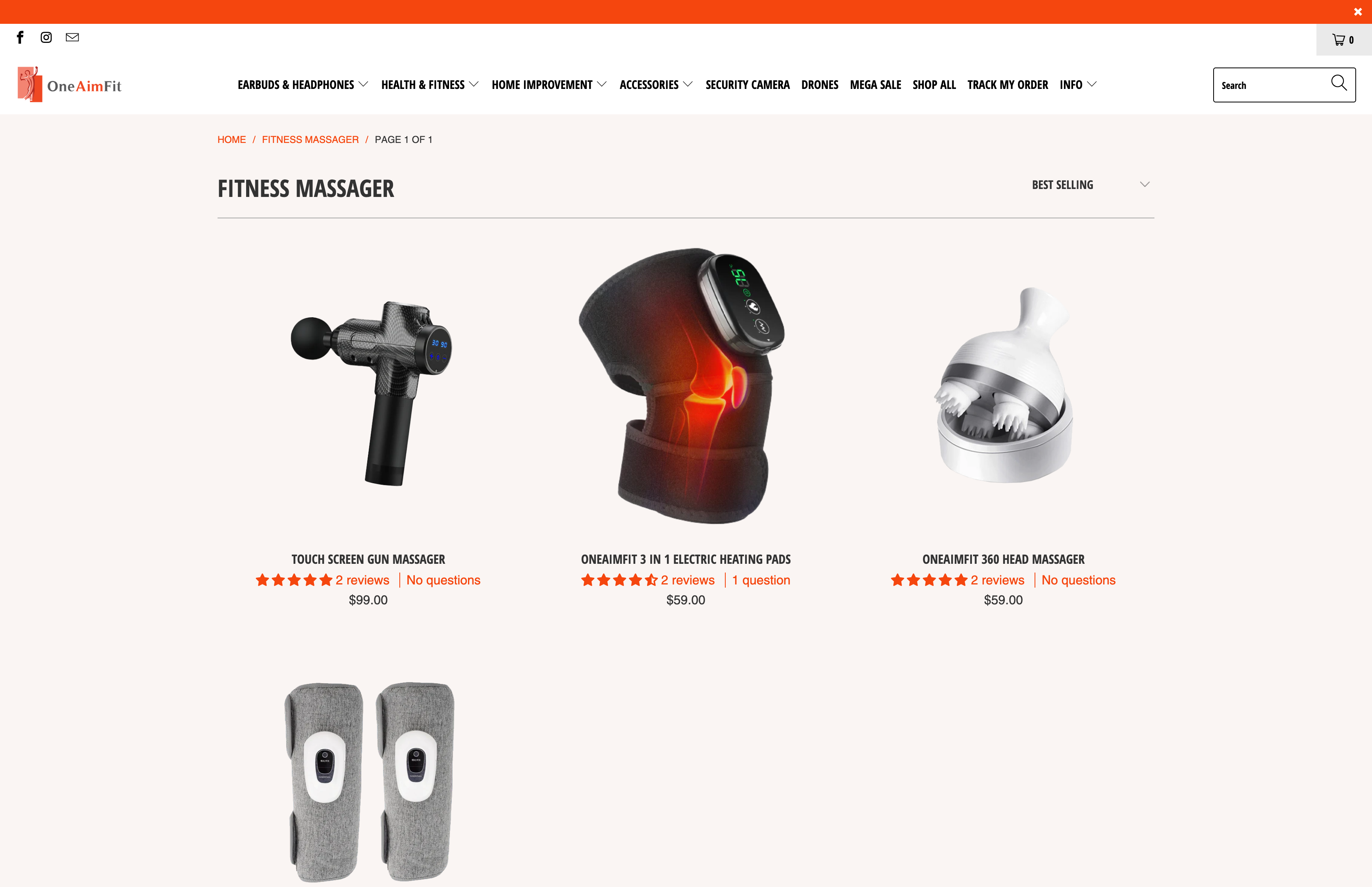 OneAimFit screenshot 3