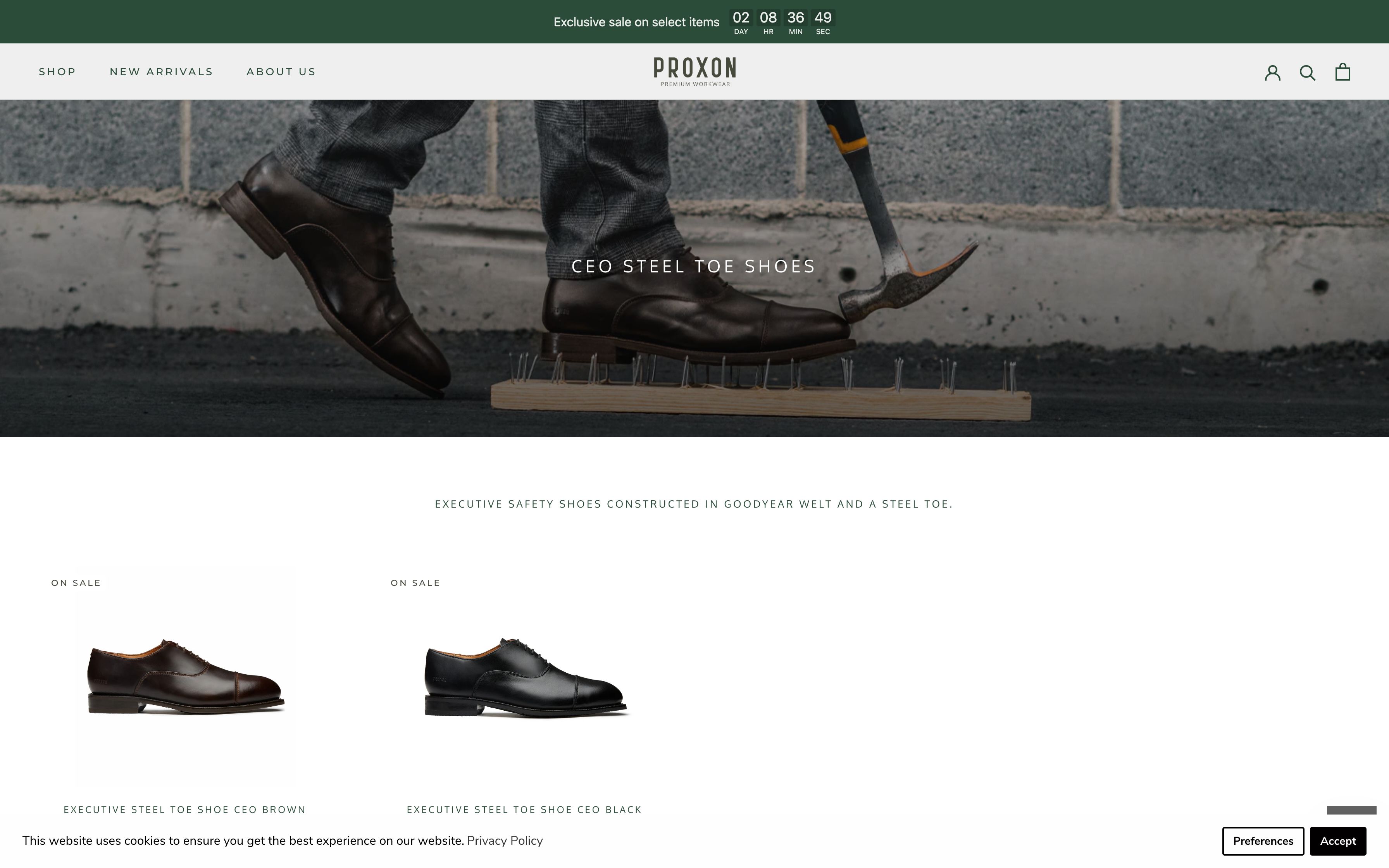 Proxon Premium Workwear screenshot