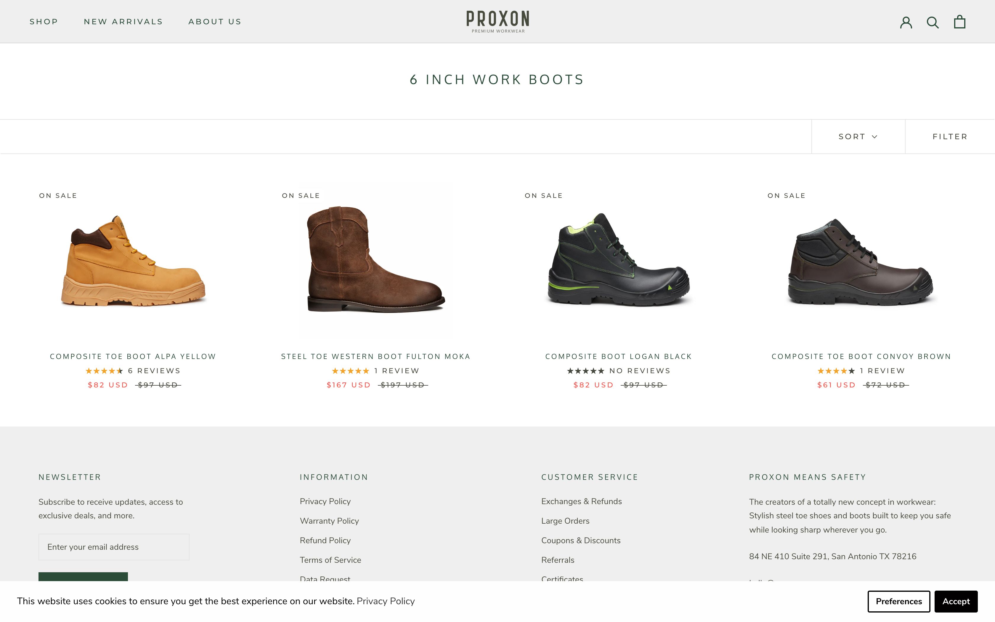 Proxon Premium Workwear screenshot 2
