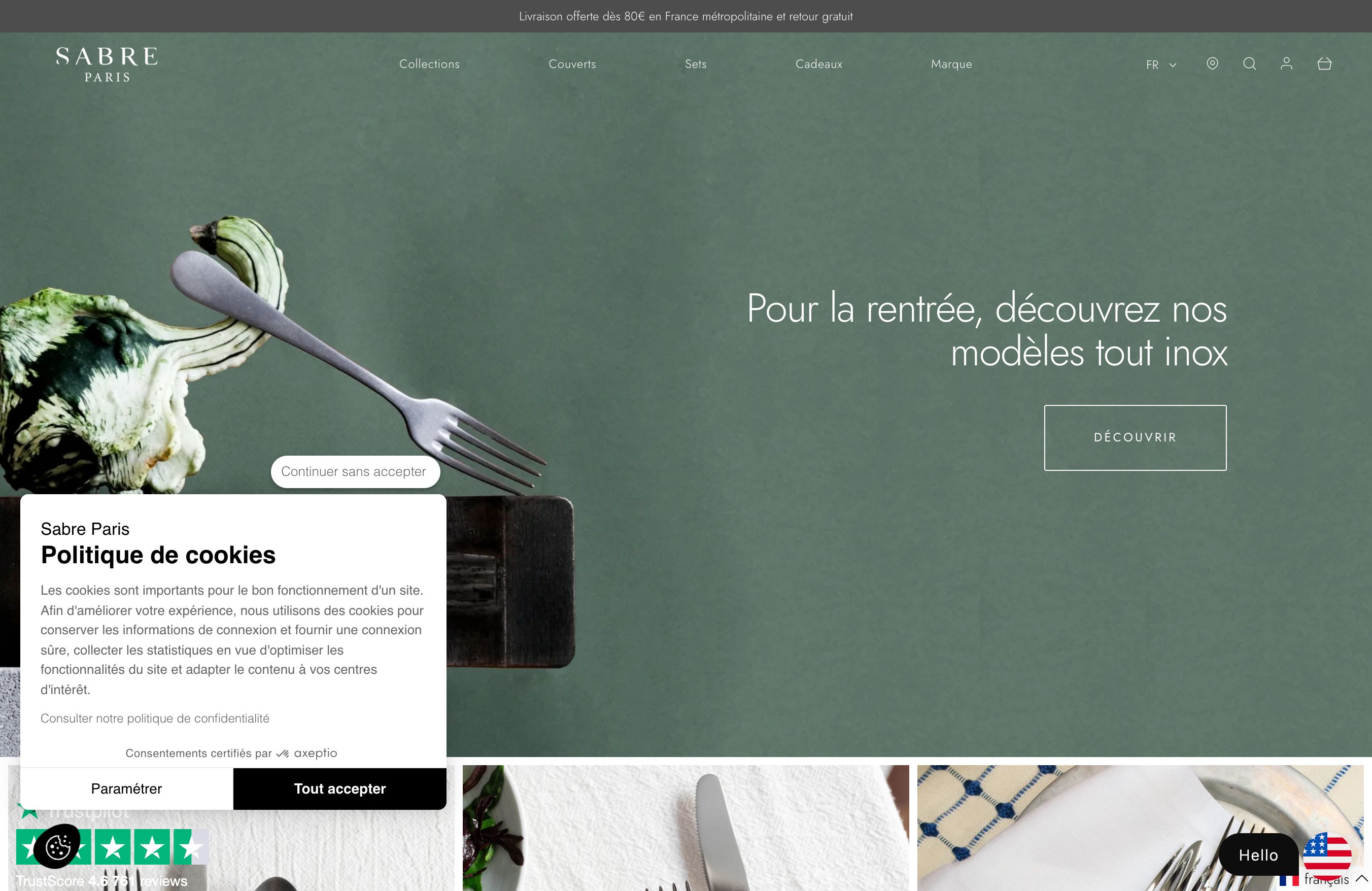 Sabre Paris screenshot 4