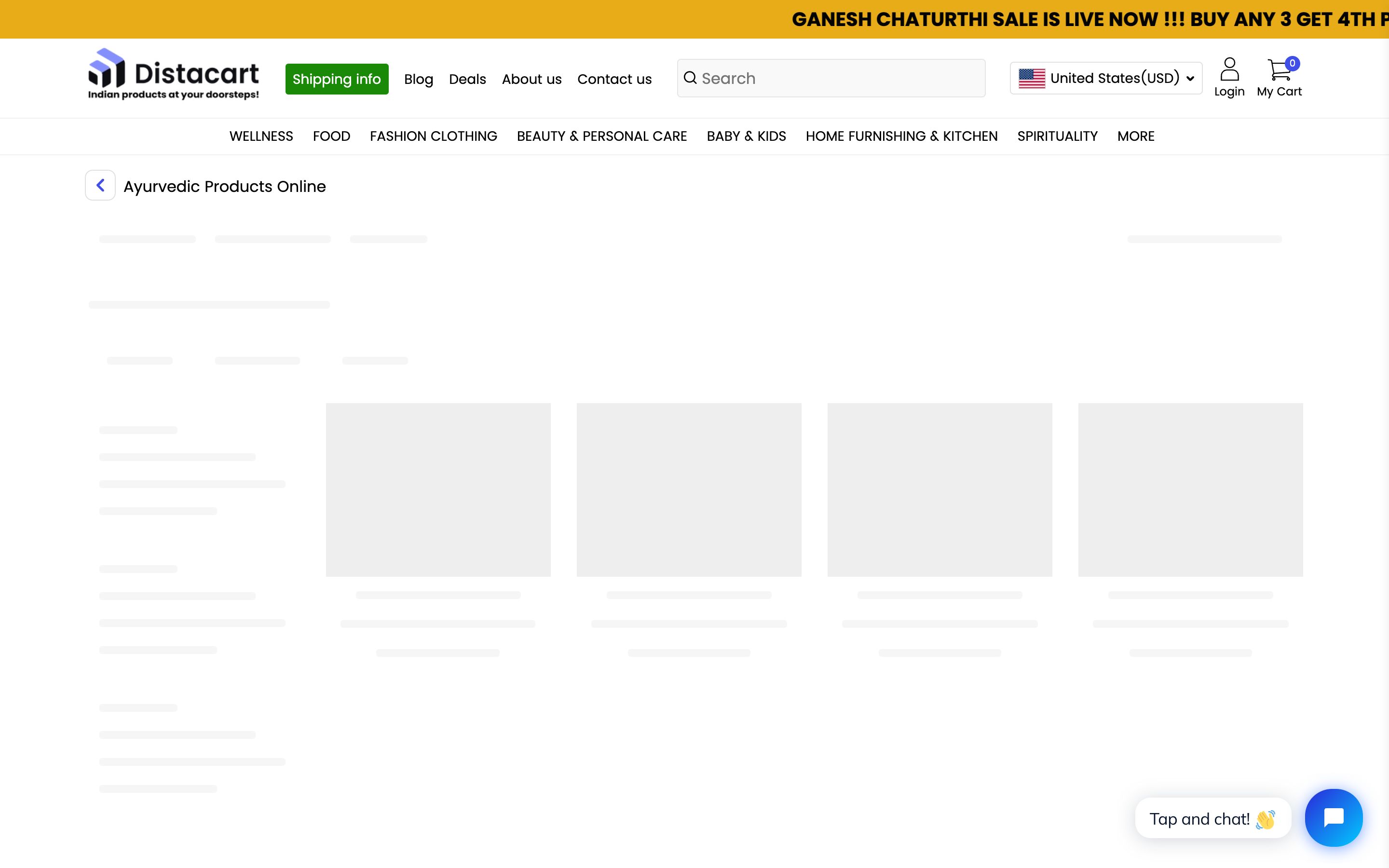 Tailored Website Development for Distacart Using Booster Theme
