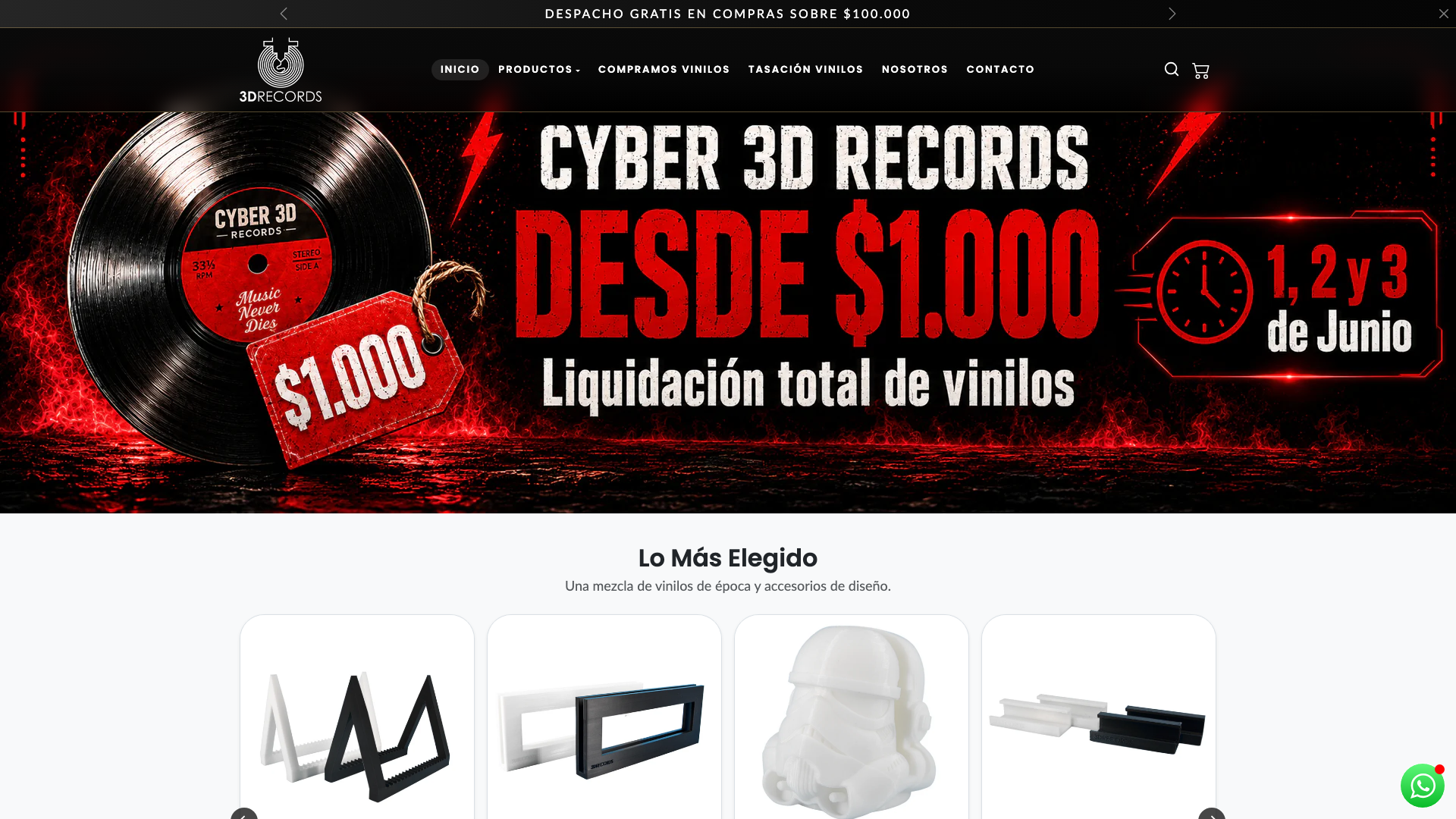 3D Records – Tienda online especializada en vinilos