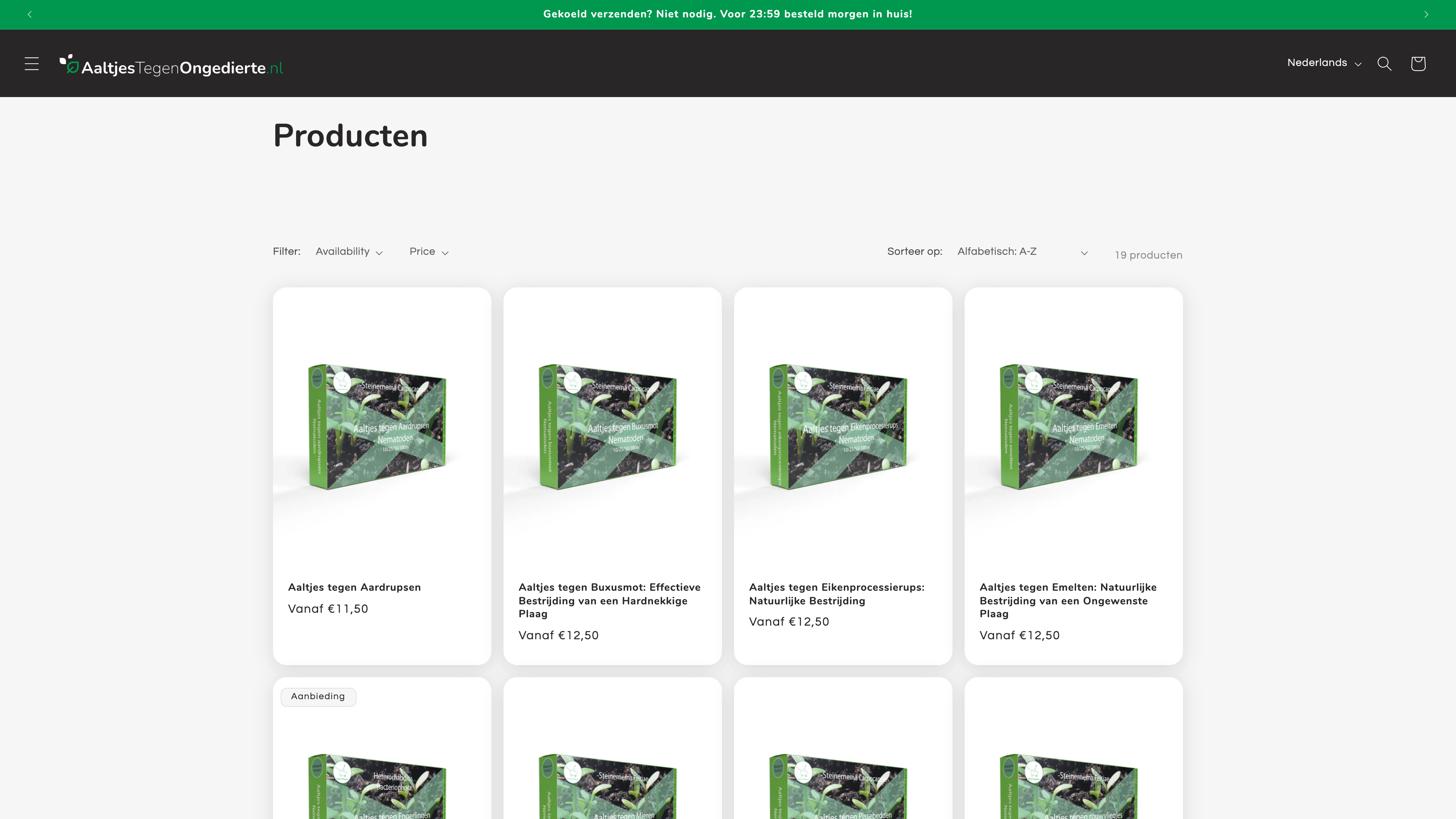 Aaltjes Tegen Ongedierte screenshot