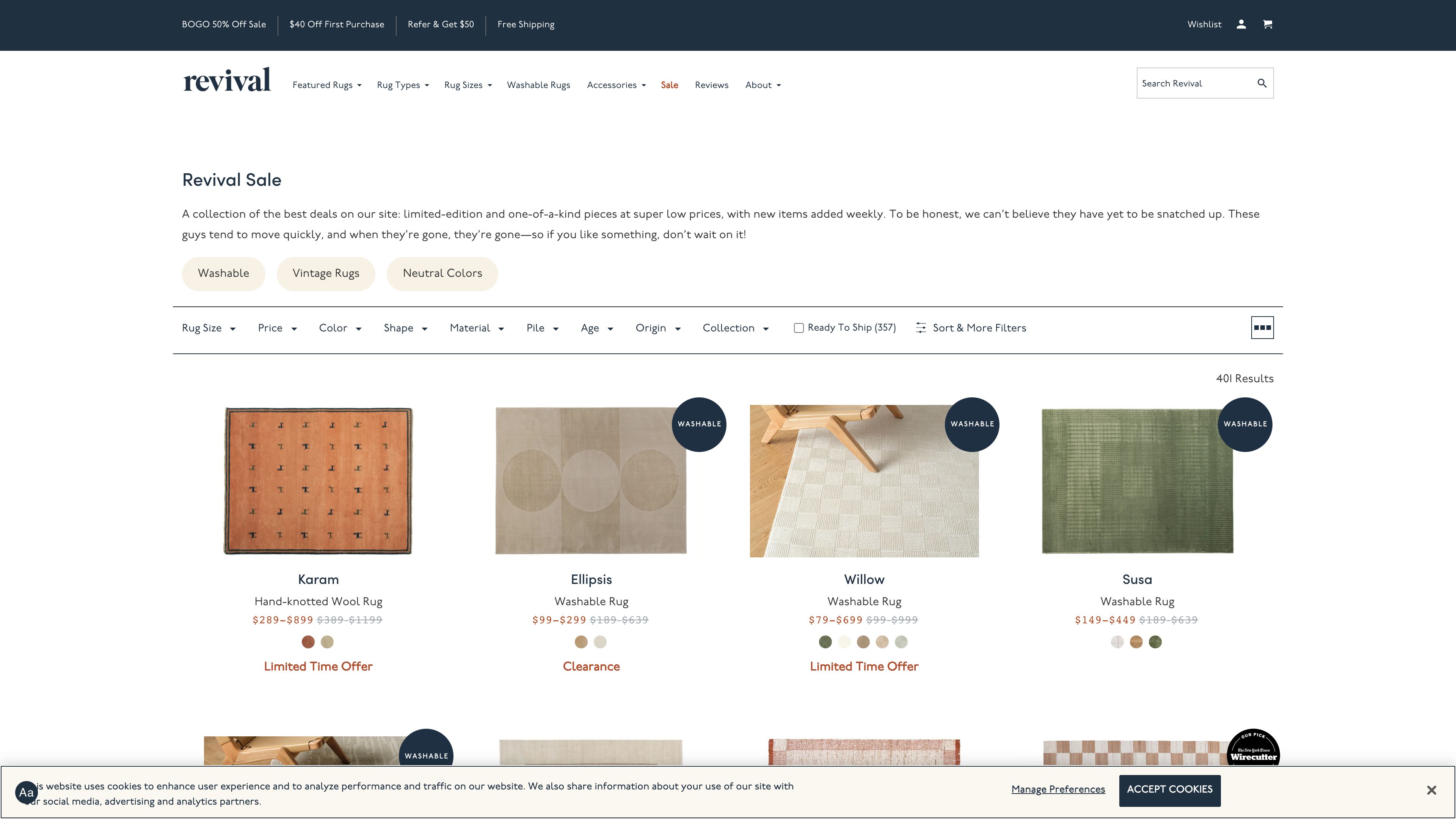 Revival Rugs screenshot 2