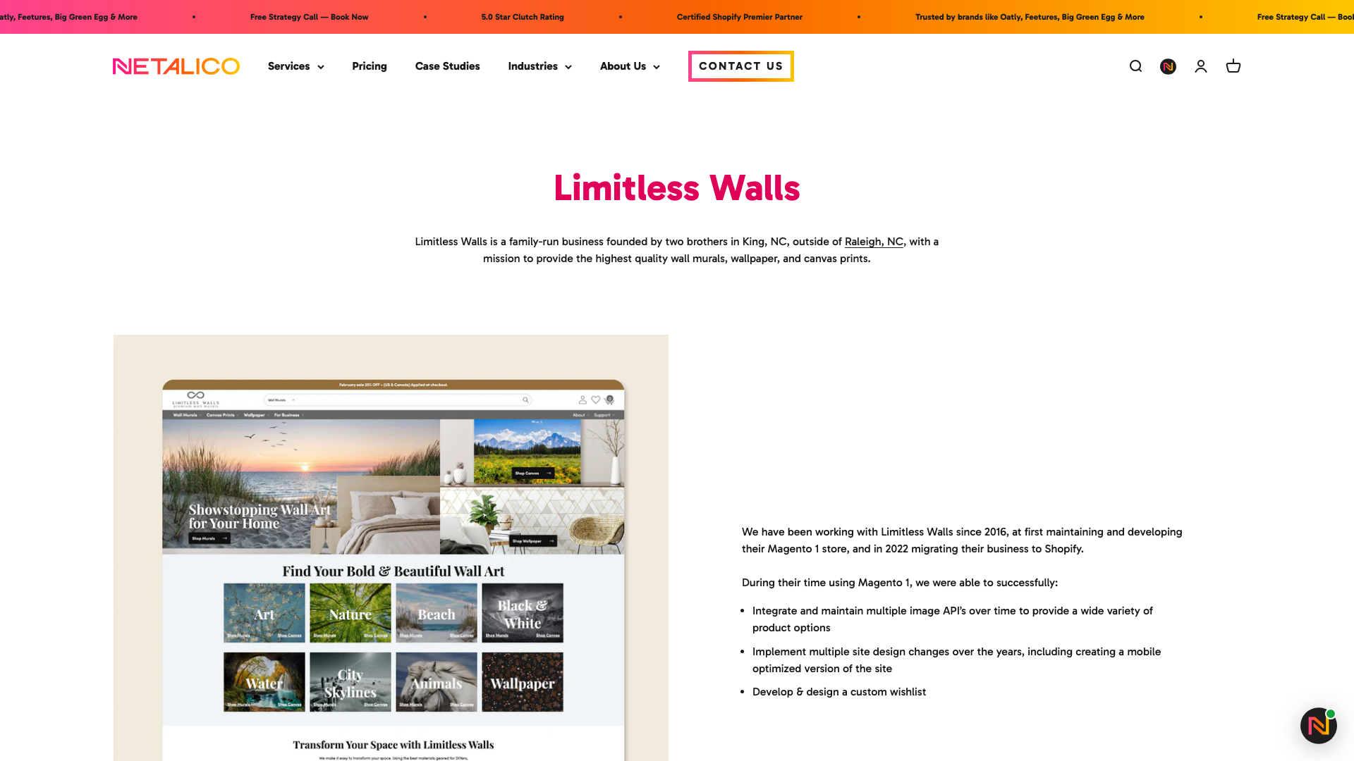 Limitless Walls