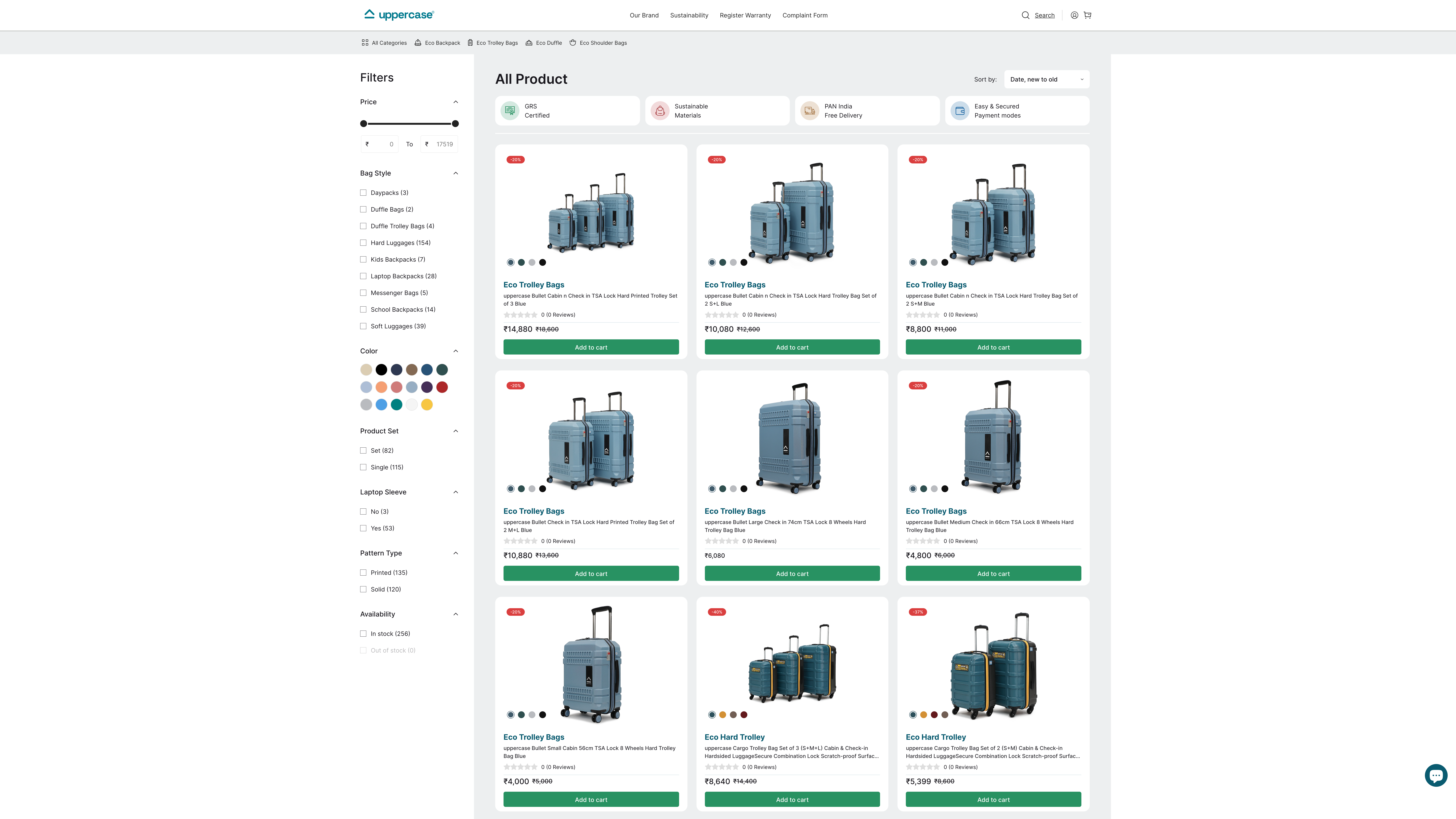 Uppercase: Migration to Shopify and Eco-Friendly Design Enhancements