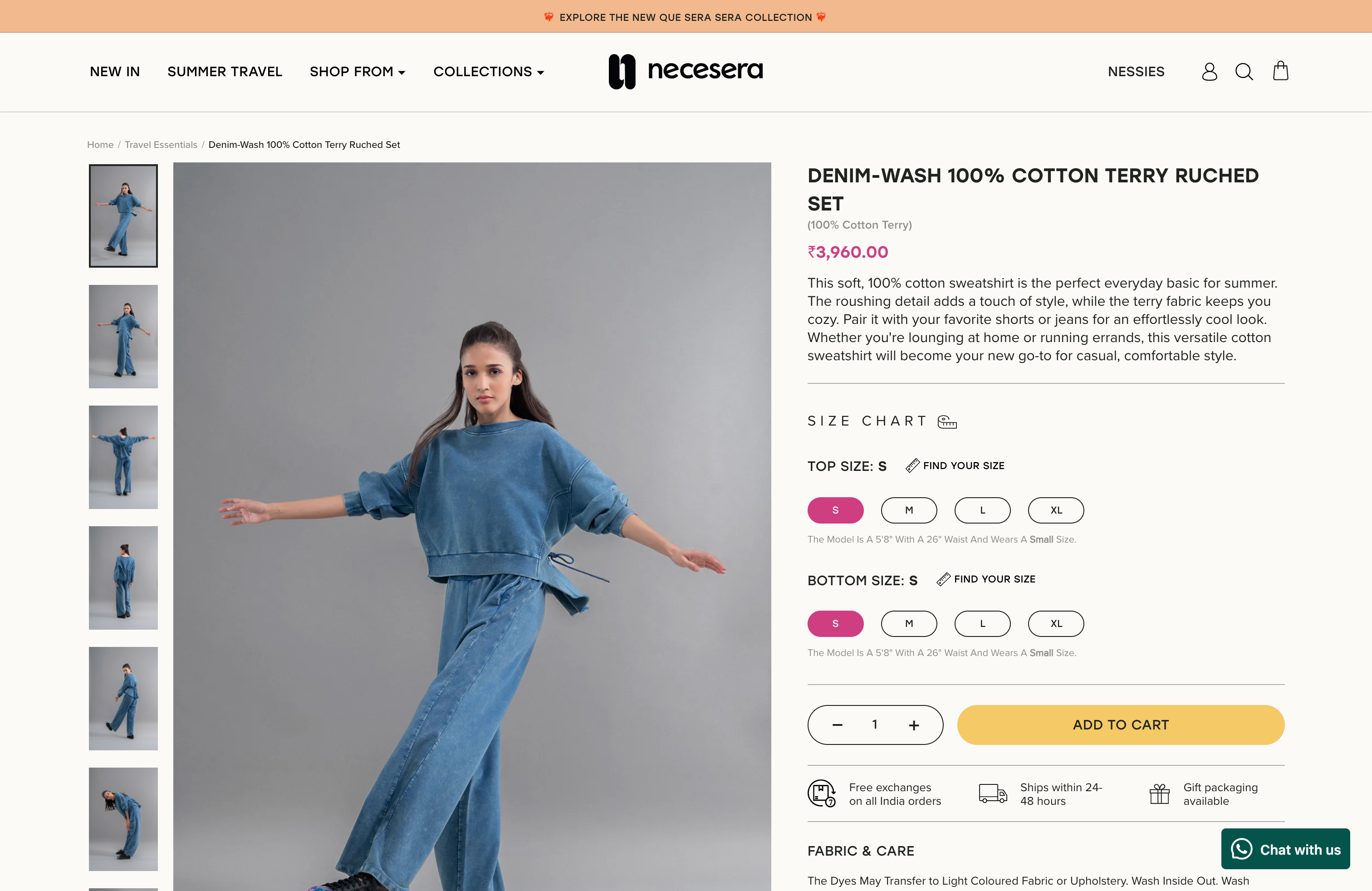 Necesera Shopify Website Development screenshot 4