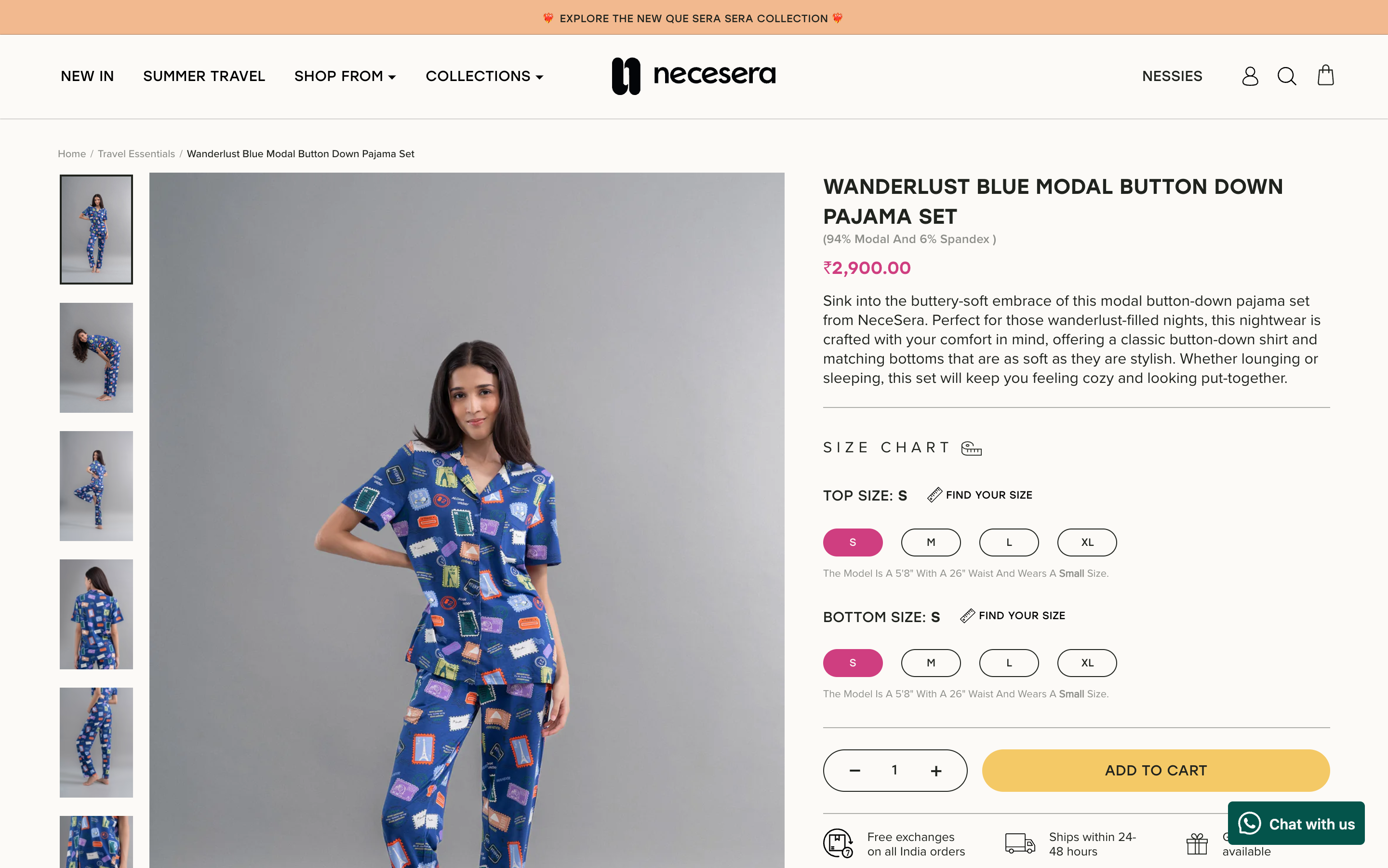 Necesera Shopify Website Development screenshot 5