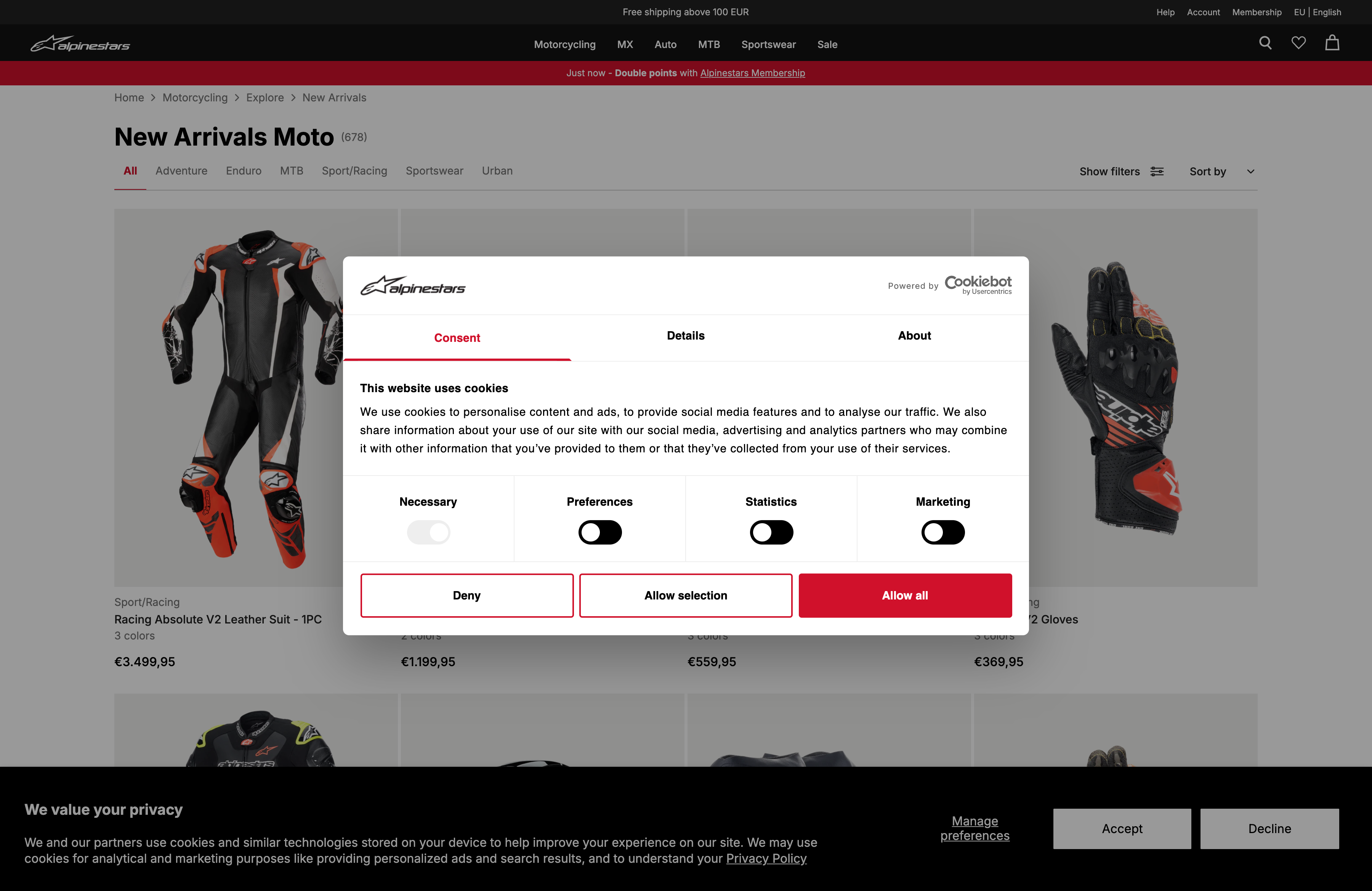 Alpinestars: 5x growth within 10 months screenshot