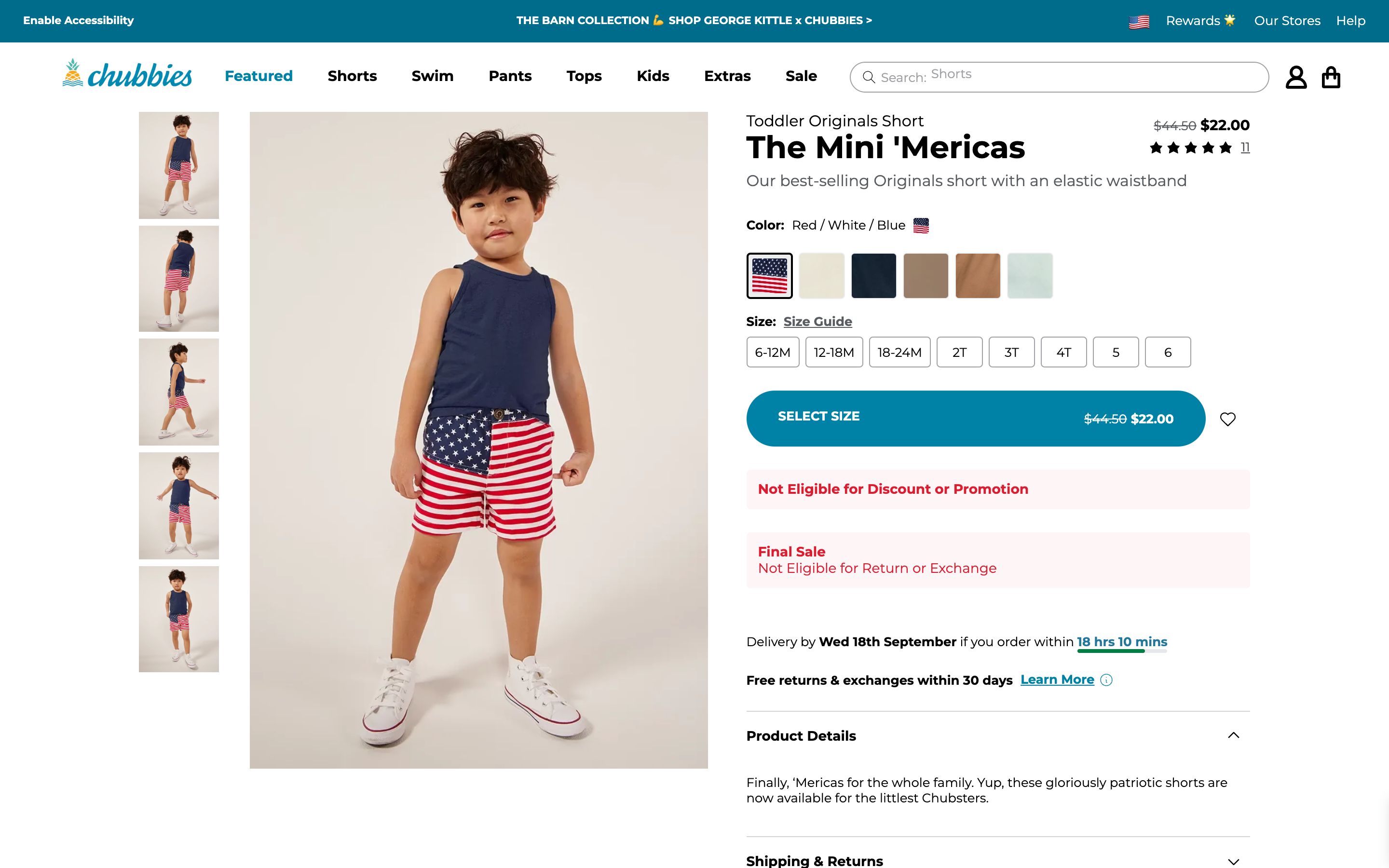 Chubbies Shorts screenshot 3