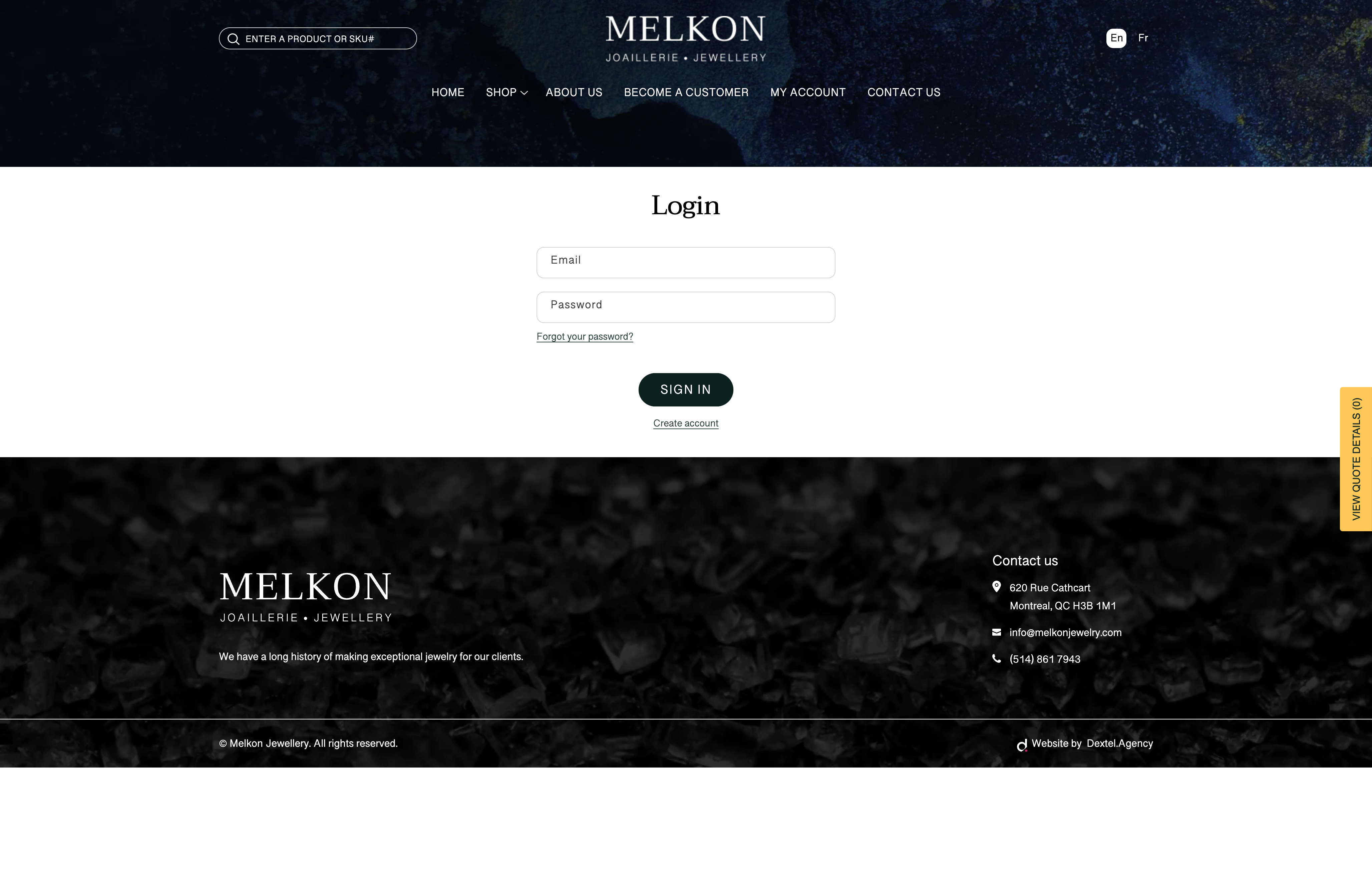 Melkonjewelry. com -  Crafting Personalized Jewelry Elegance screenshot